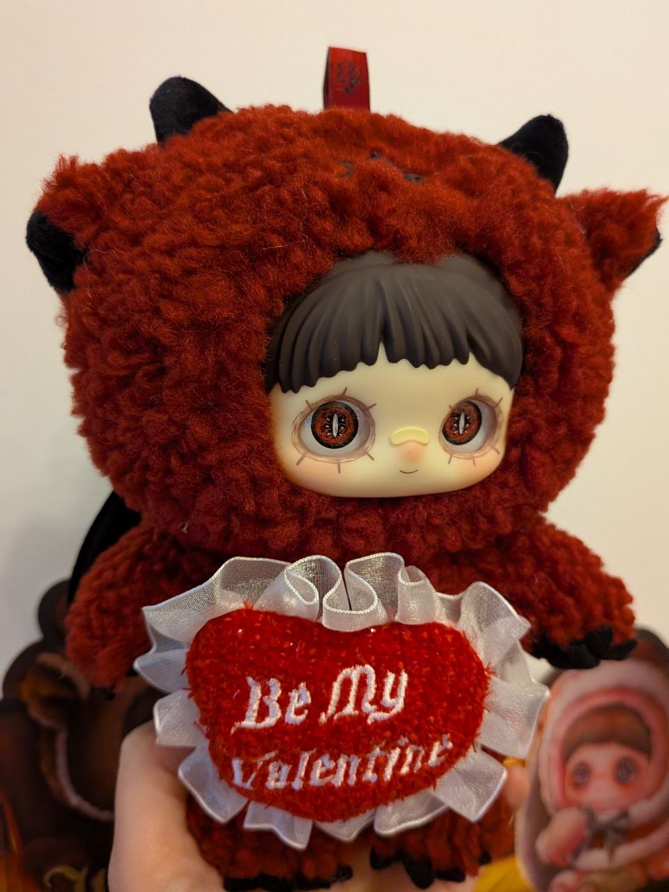 Maymei Winter Weirdness – plush pendant doll Devil of Love - Secret Garden Collectibles