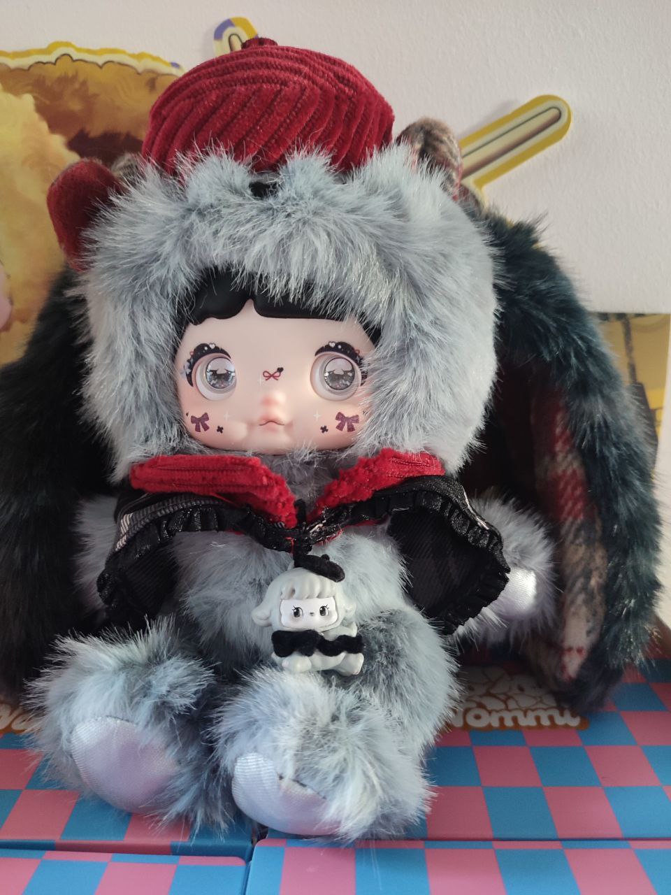 Nommi About The Childhood– Mime Plush Pendant Doll