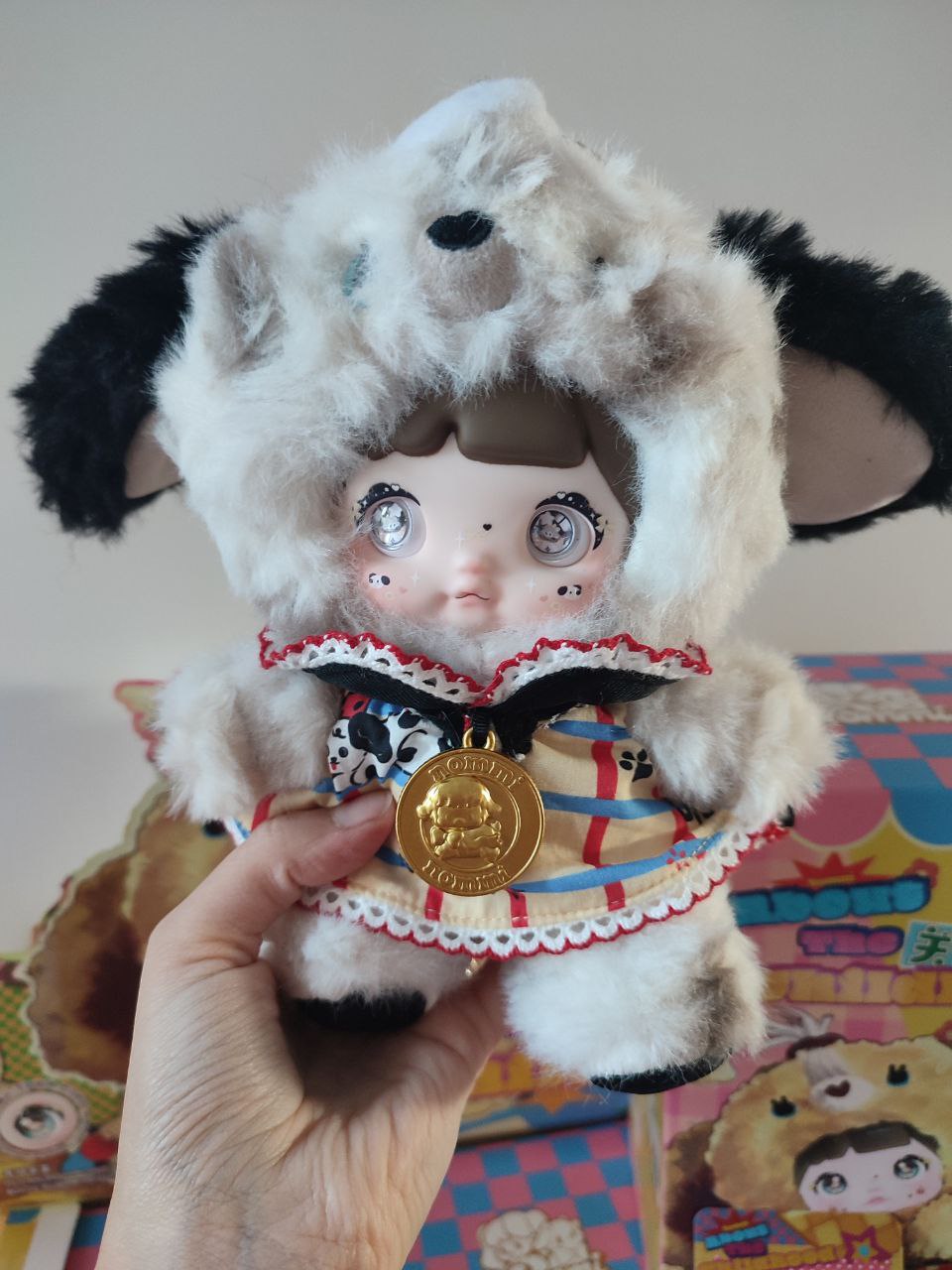 Nommi About The Childhood– Puppy Piggy Bank Plush Pendant Doll - Secret Garden Collectibles
