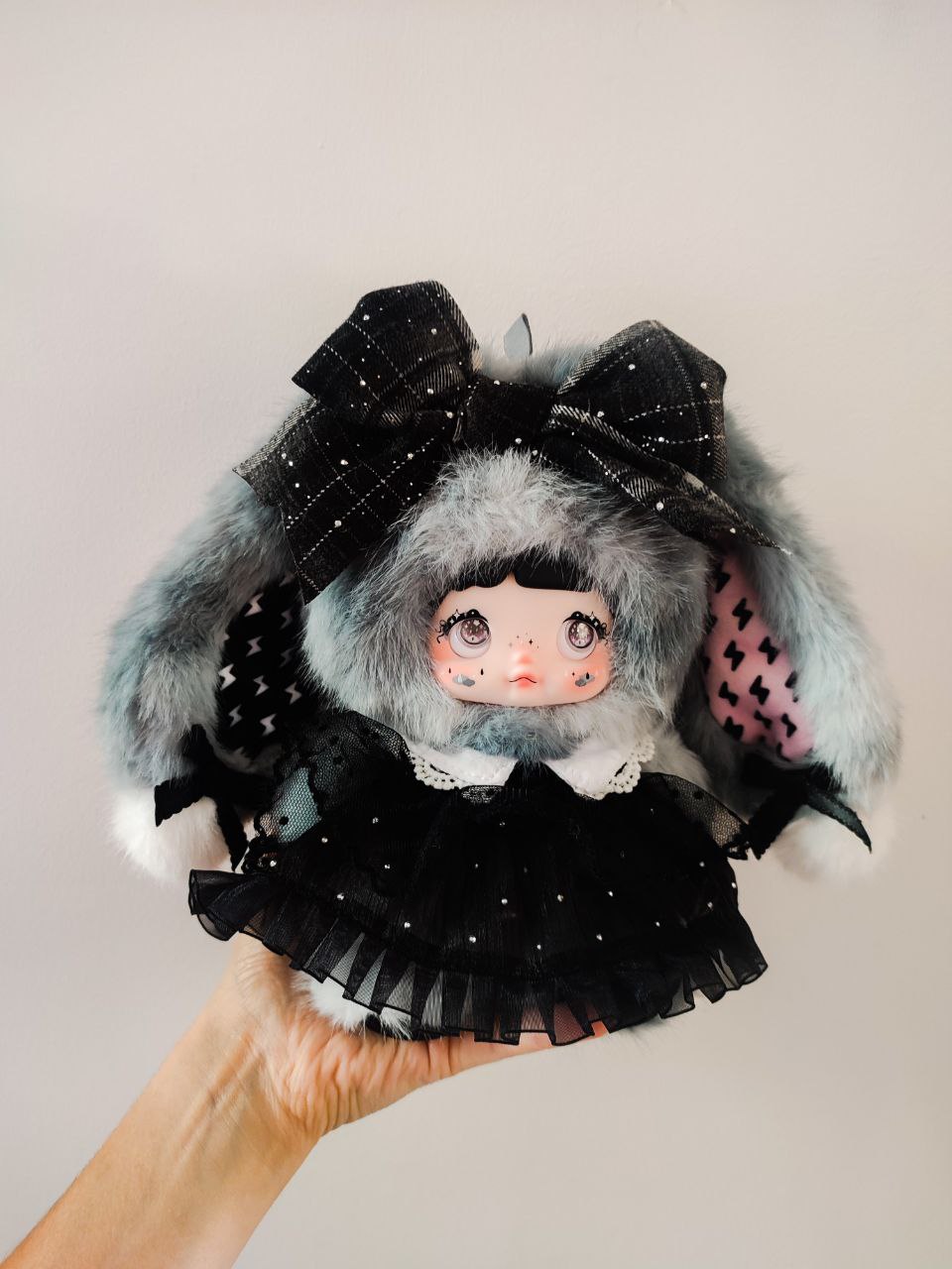 Nommi Weather Forecast Darkness – Plush Pendant Doll (Sealed or Without Box) - Secret Garden Collectibles
