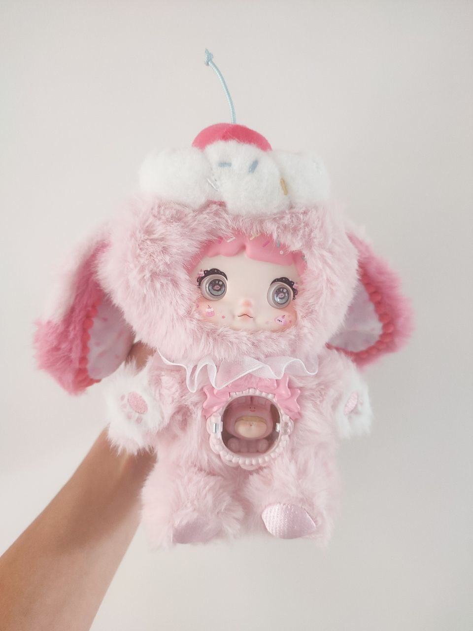 Nommi One Bite Sweetheart Berry Pop – Plush Doll - Secret Garden Collectibles