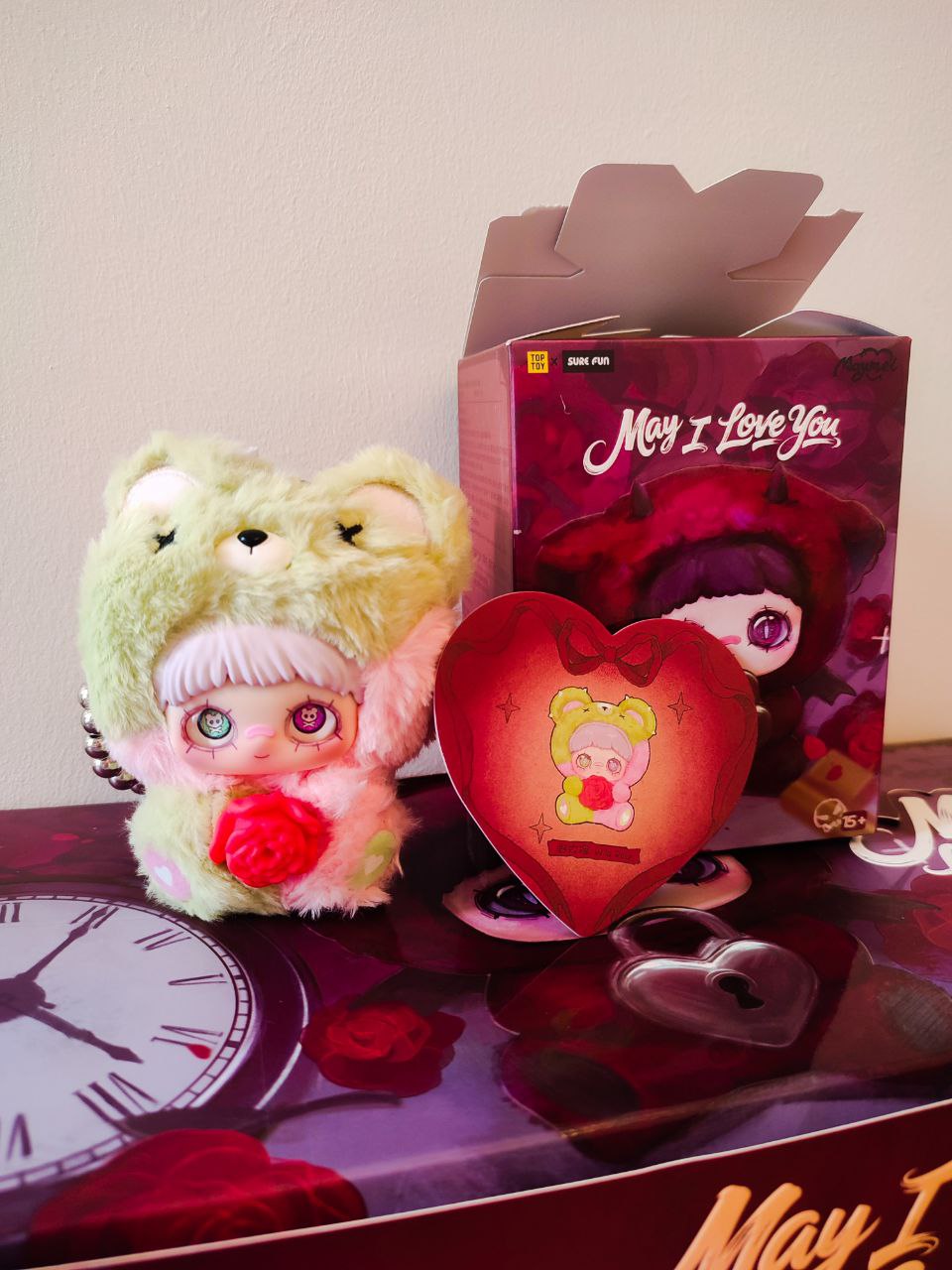 Maymei I love you– Wild Rose Plush Pendant Doll