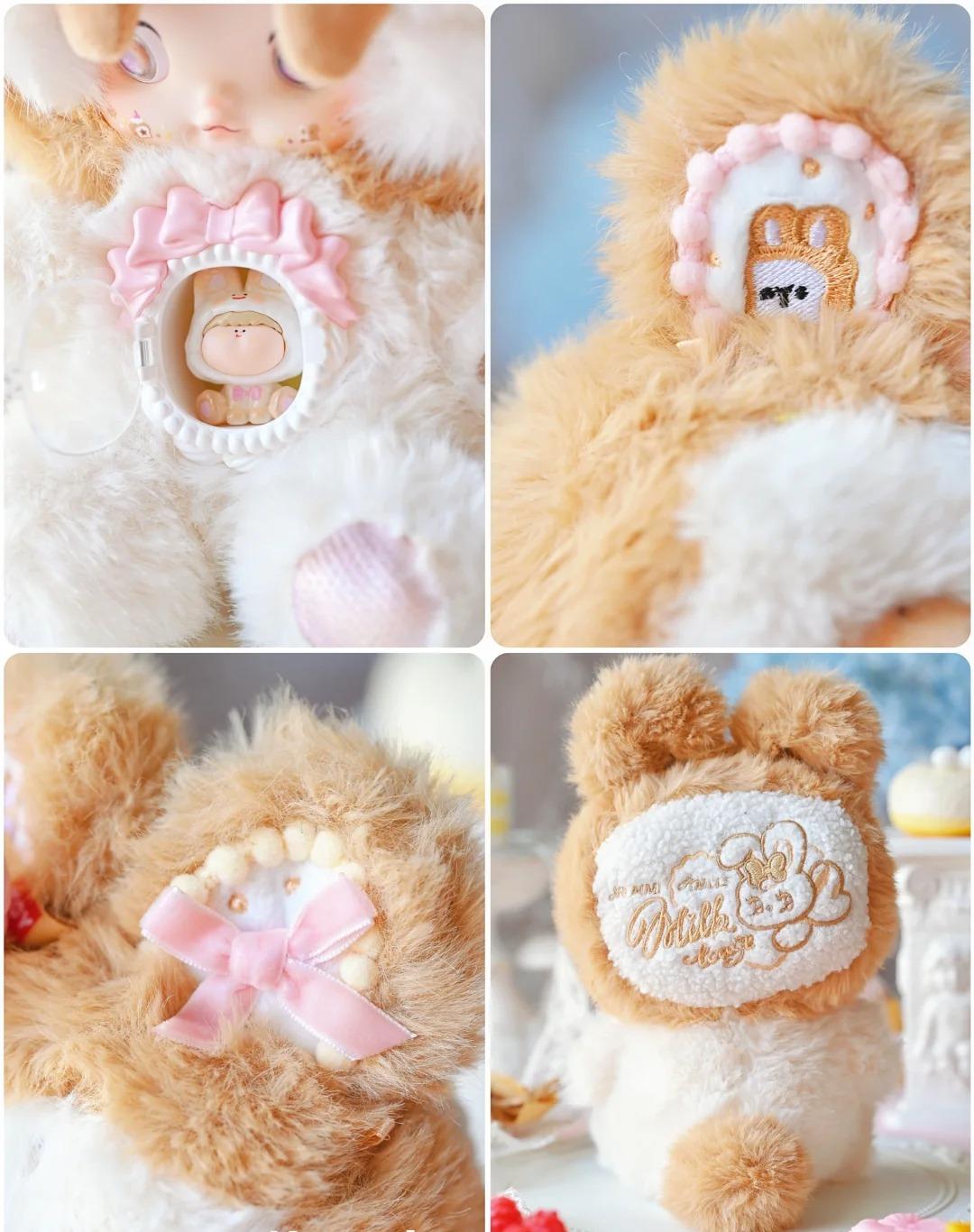 Nommi One Bite Sweetheart Milk Biscuits – Plush Doll - Secret Garden Collectibles