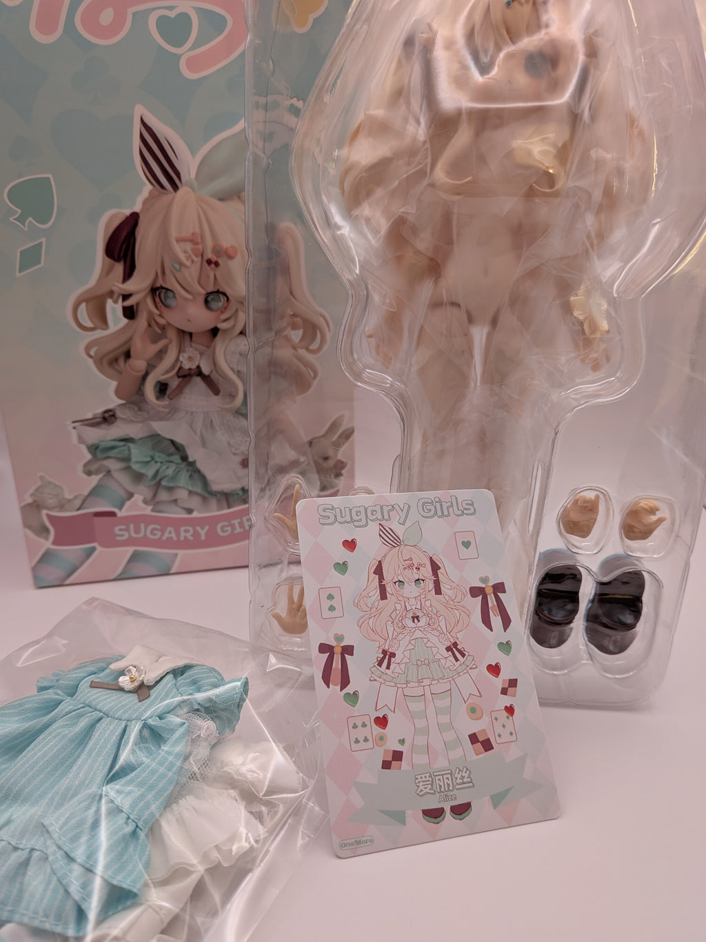 OneMore – Sugary Girls Series 1/8 MJD Vinyl Doll 🍬 Alice - Secret Garden Collectibles