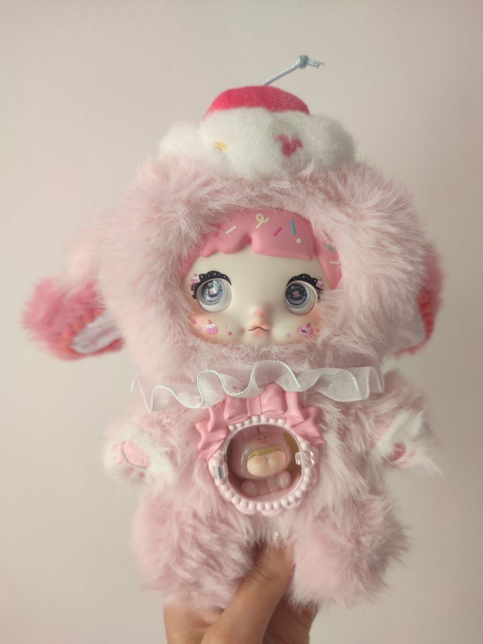 Nommi One Bite Sweetheart Berry Pop – Plush Doll - Secret Garden Collectibles