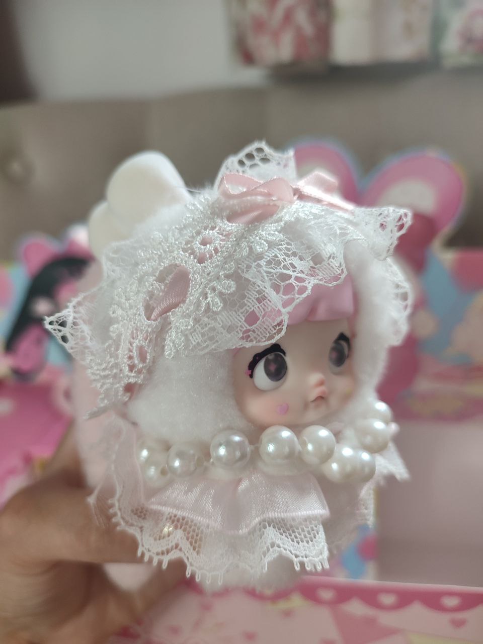 Nommi Baby Sweetheart Bunny V8 Mousse Sweet - Secret Garden Collectibles