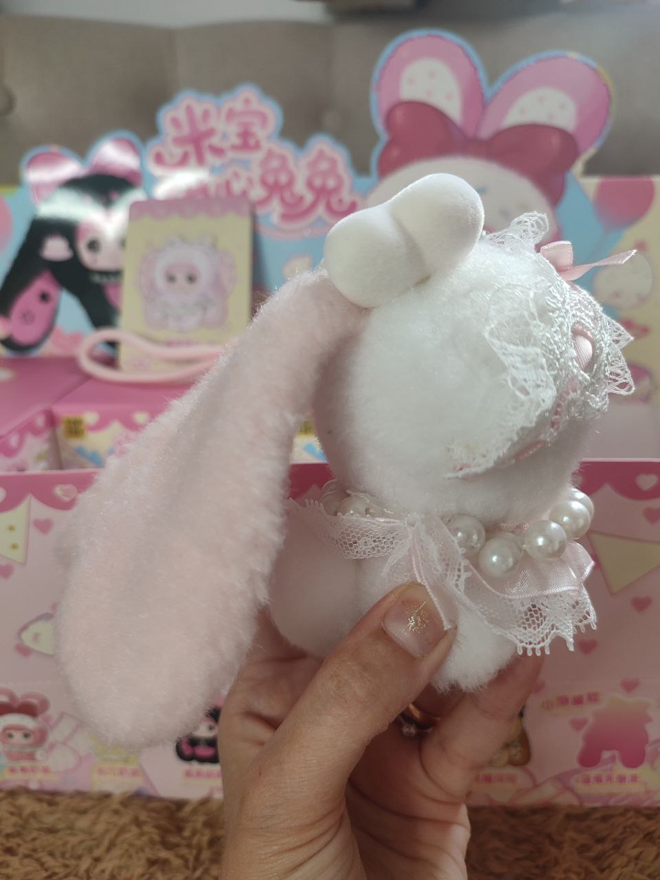 Nommi Baby Sweetheart Bunny V8 Mousse Sweet - Secret Garden Collectibles