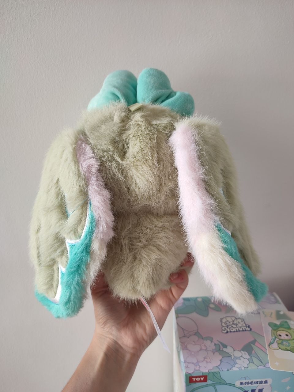 Nommi Fantasy World Nephente – Green Bunny Plush Doll - Secret Garden Collectibles