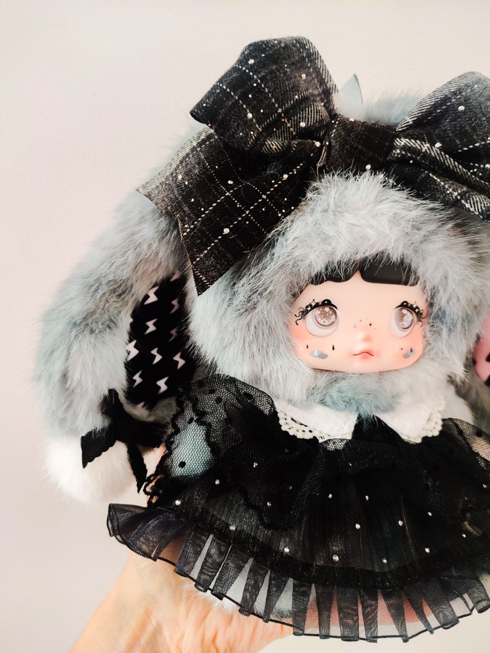 Nommi Weather Forecast Darkness – Plush Pendant Doll (Sealed or Without Box) - Secret Garden Collectibles
