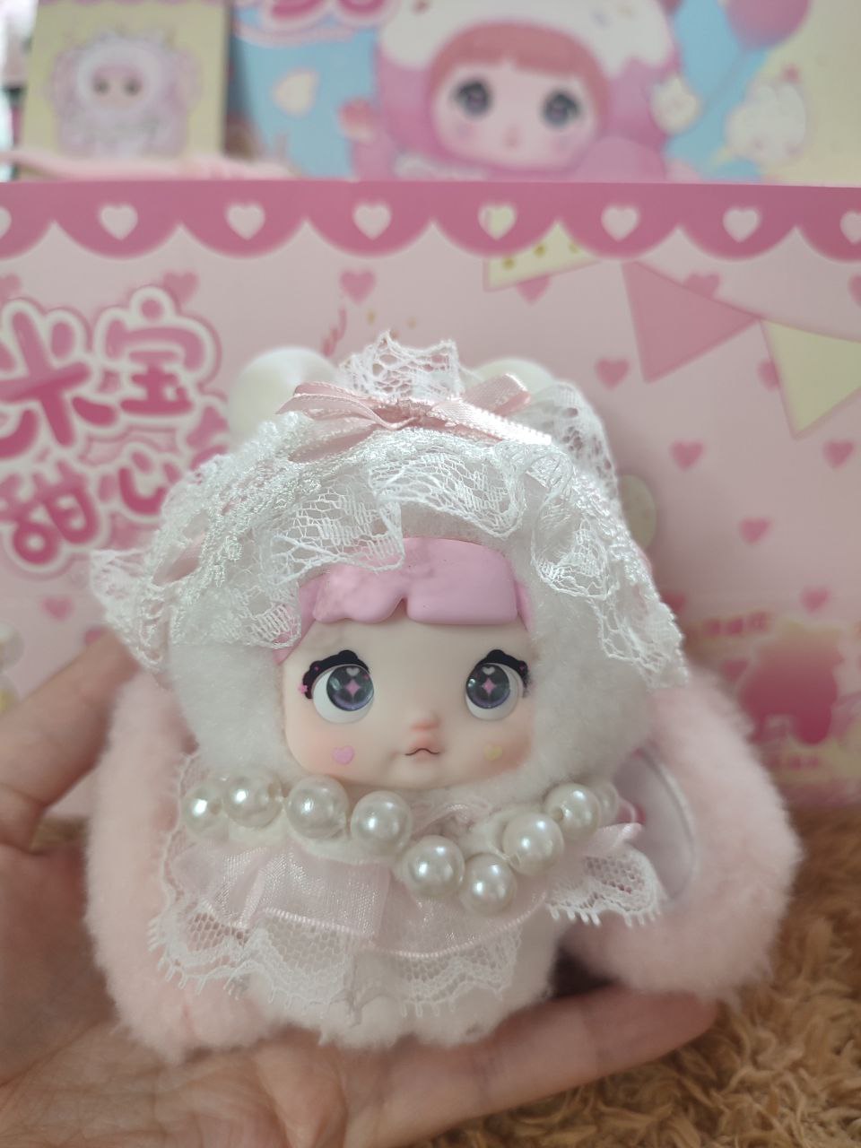 Nommi Baby Sweetheart Bunny V8 Mousse Sweet - Secret Garden Collectibles
