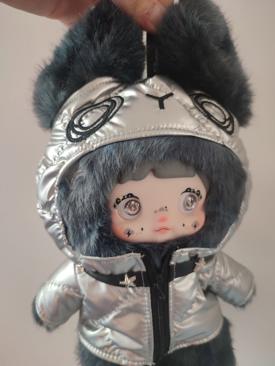 Nommi Weather Forecast Thunderstorm – Plush Pendant Doll (Sealed or Without Box)