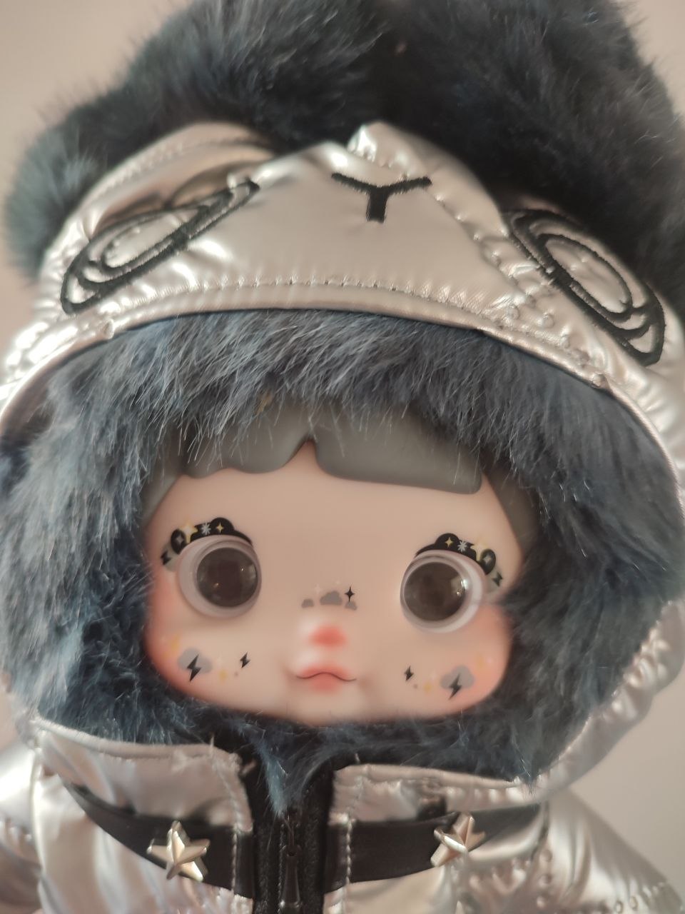 Nommi Weather Forecast Thunderstorm – Plush Pendant Doll (Sealed or Without Box)