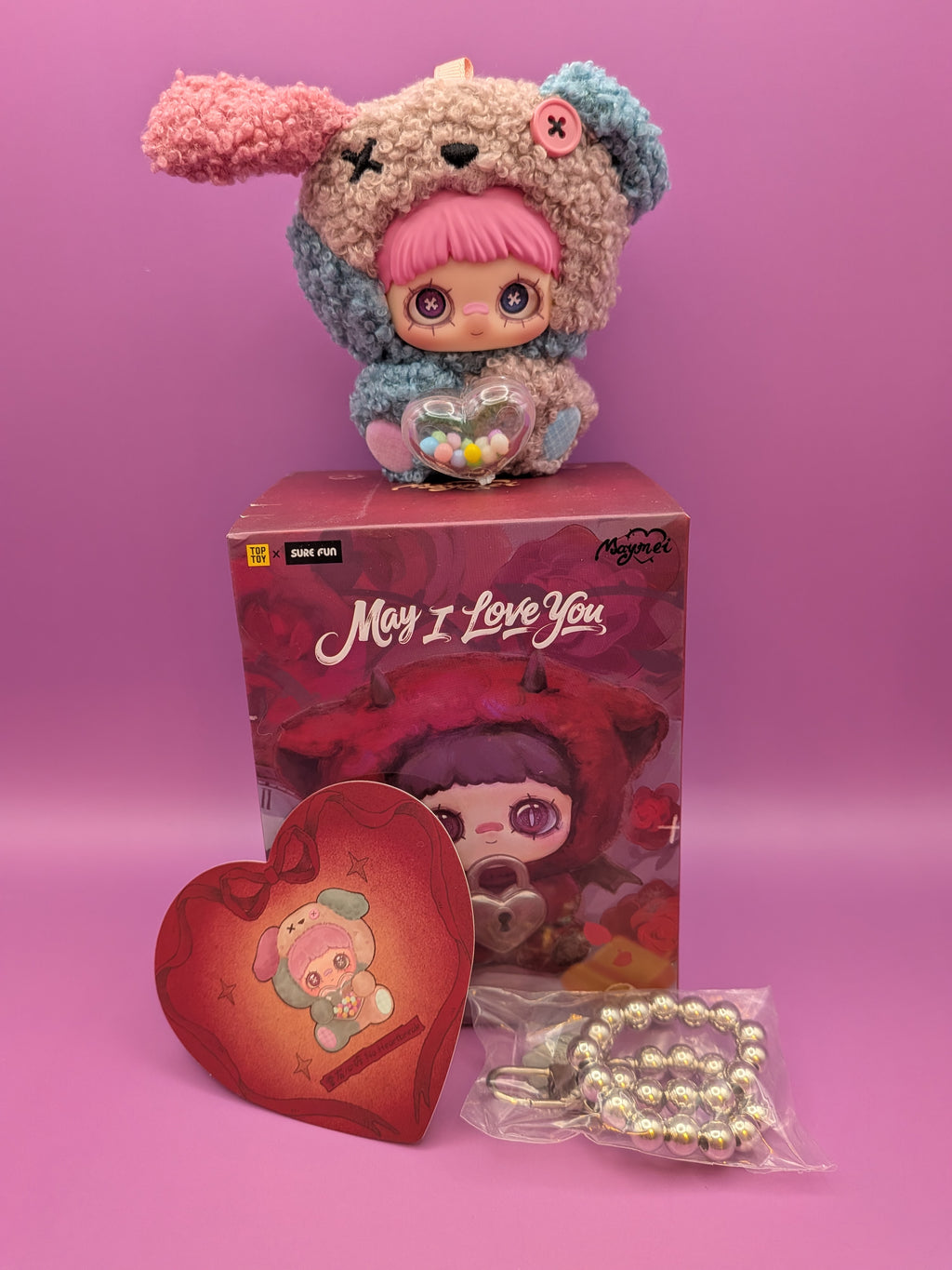 Maymei I love you– No Heartbreak Plush Pendant Doll (Secret)