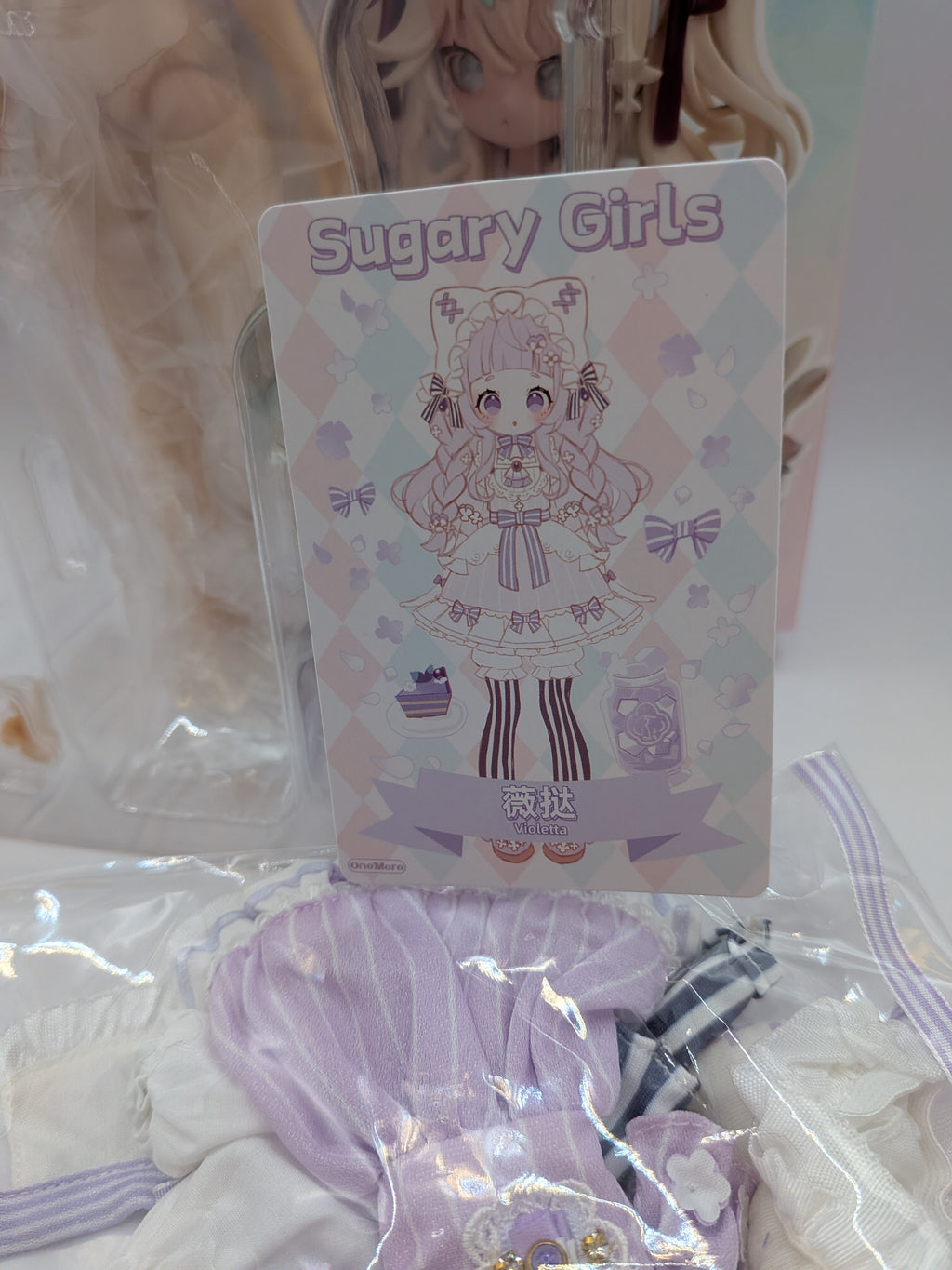 OneMore – Sugary Girls Series 1/8 MJD Vinyl Doll 🍬 Violetta - Secret Garden Collectibles