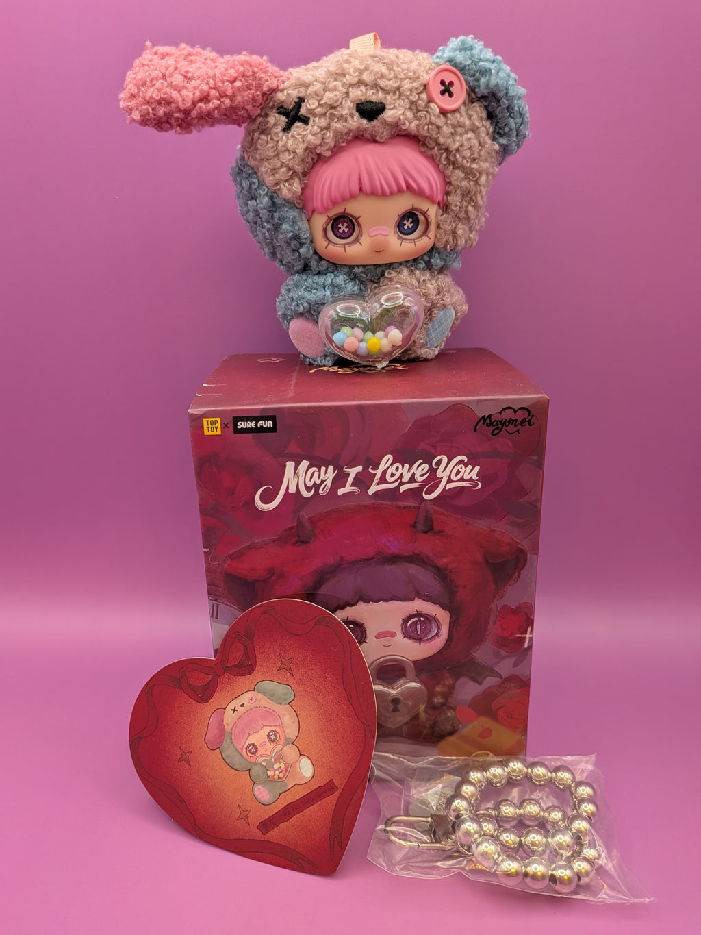 Maymei I love you– No Heartbreak Plush Pendant Doll (Secret)