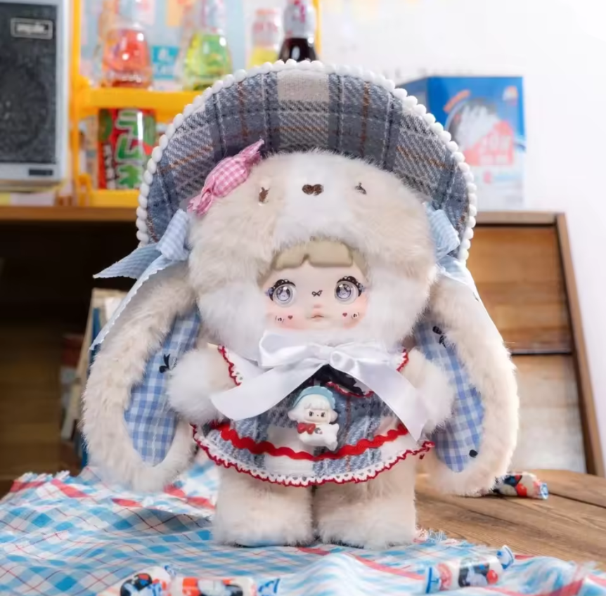 Nommi About The Childhood– Milk Candy Bunny Plush Pendant Doll (Secret) - Secret Garden Collectibles