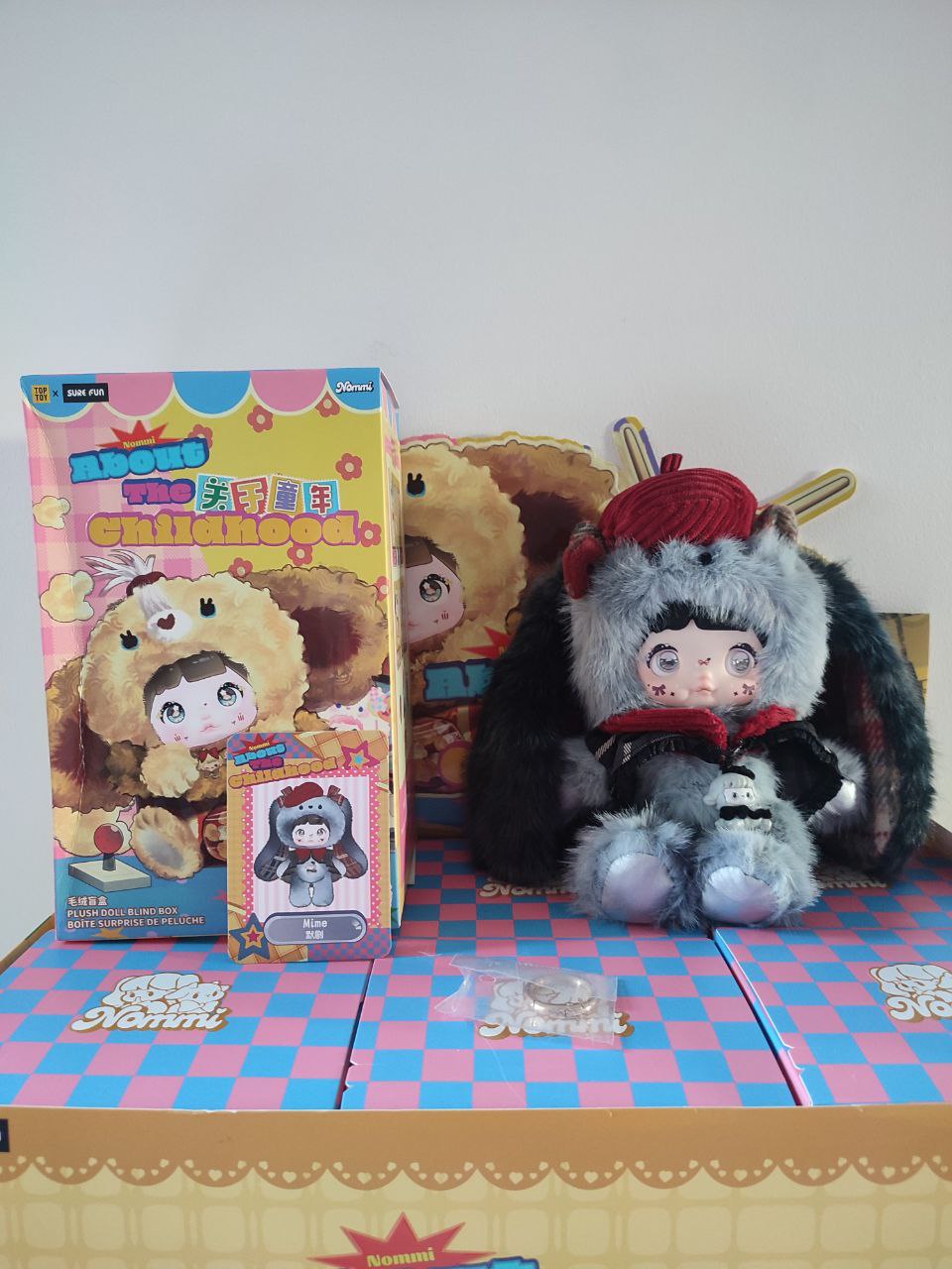 Nommi About The Childhood– Mime Plush Pendant Doll