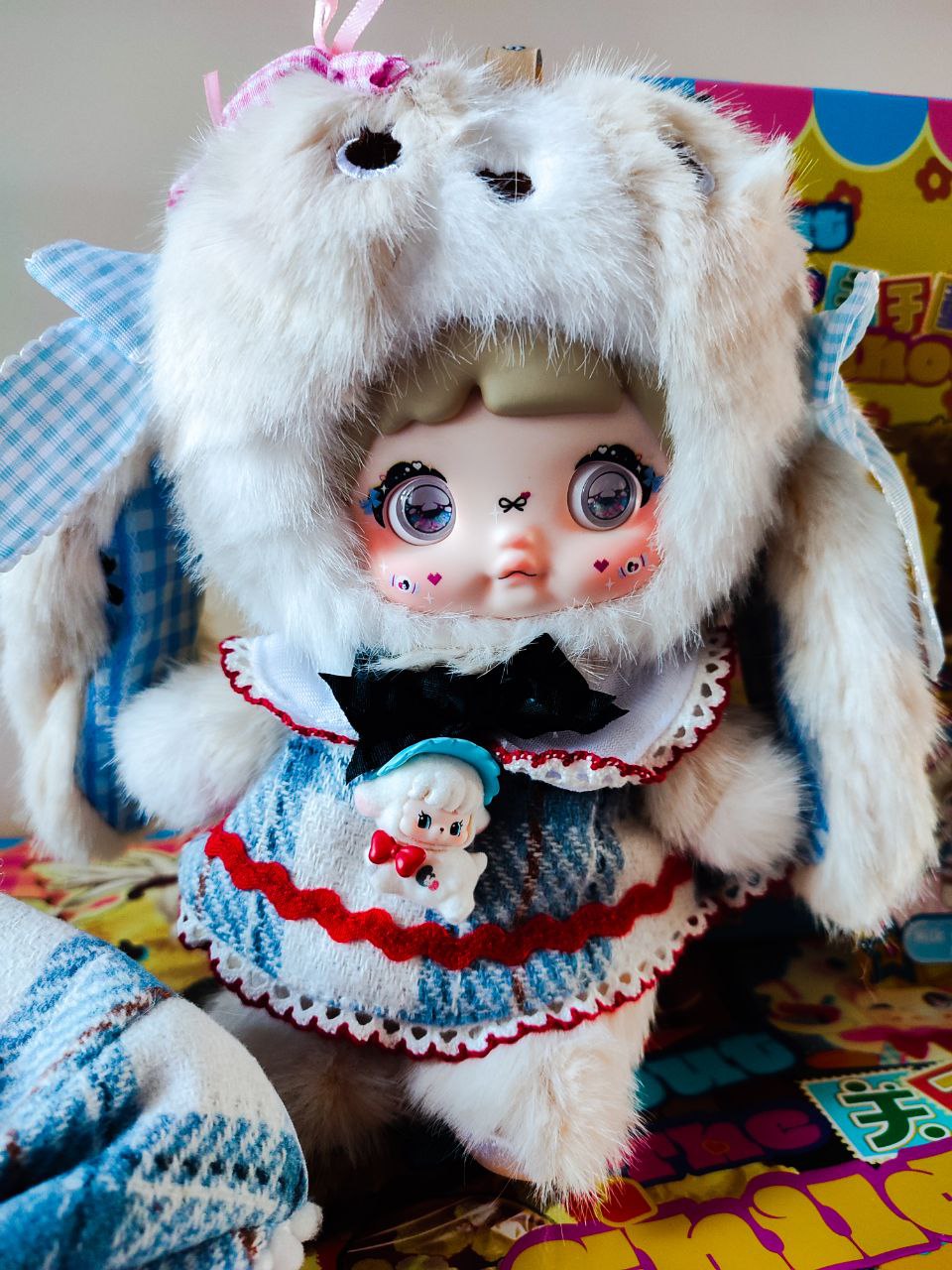 Nommi About The Childhood– Milk Candy Bunny Plush Pendant Doll (Secret) - Secret Garden Collectibles