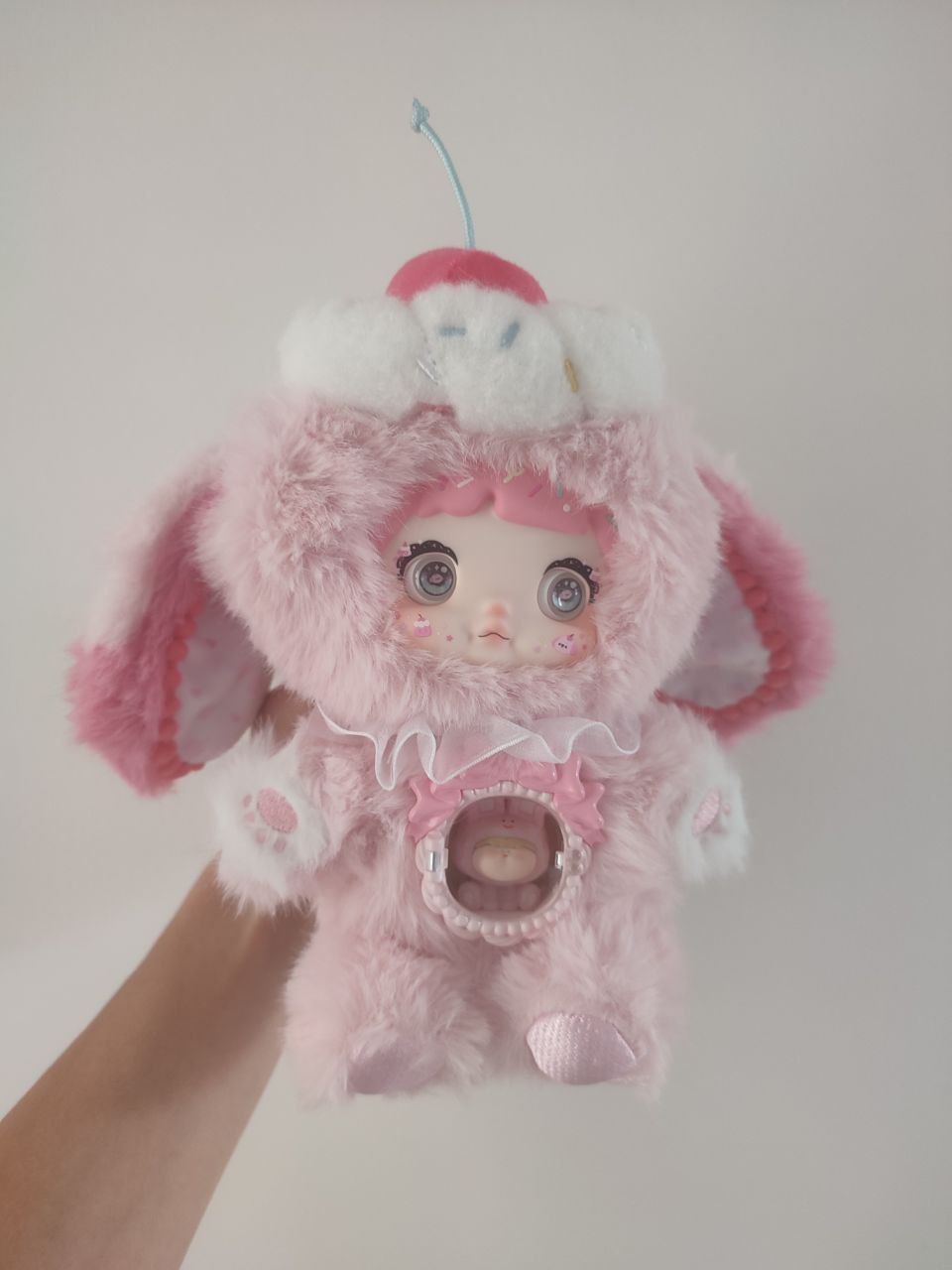 Nommi One Bite Sweetheart Berry Pop – Plush Doll - Secret Garden Collectibles