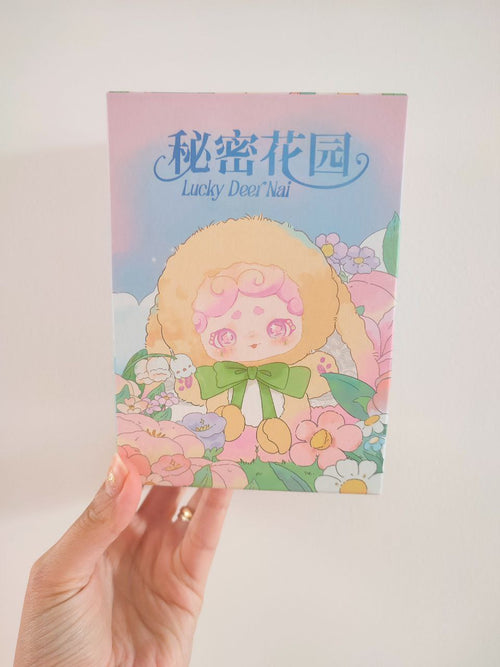 Lucky Deer Nai Secret Garden Series (V2) Blind Box – Original Kawaii Pendant Mystery Doll - Secret Garden Collectibles
