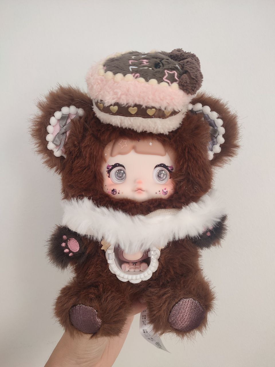 Nommi One Bite Sweetheart Mellow Cocoa – Plush Doll - Secret Garden Collectibles