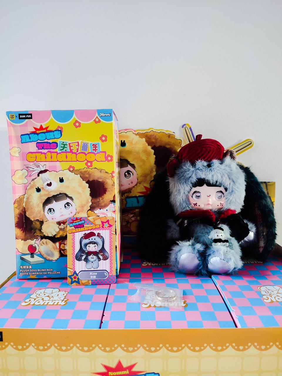 Nommi About The Childhood– Mime Plush Pendant Doll