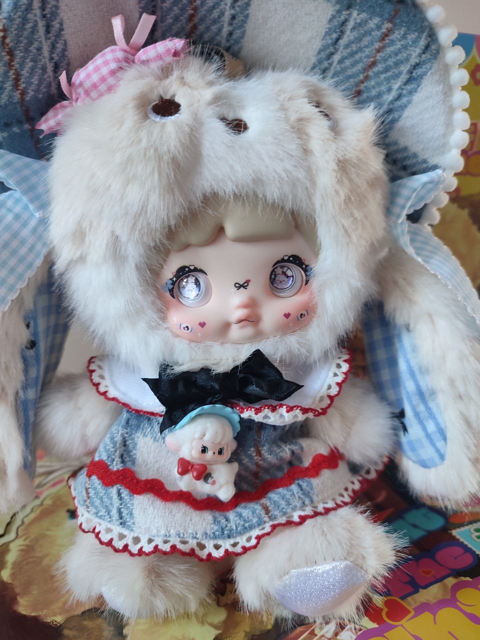 Nommi About The Childhood– Milk Candy Bunny Plush Pendant Doll (Secret) - Secret Garden Collectibles