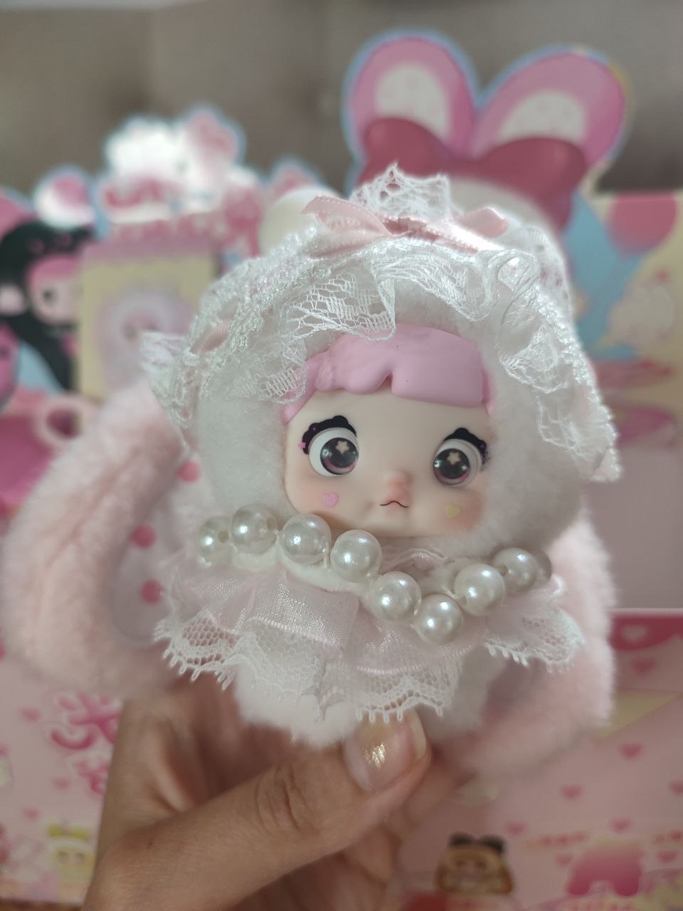 Nommi Baby Sweetheart Bunny V8 Mousse Sweet - Secret Garden Collectibles