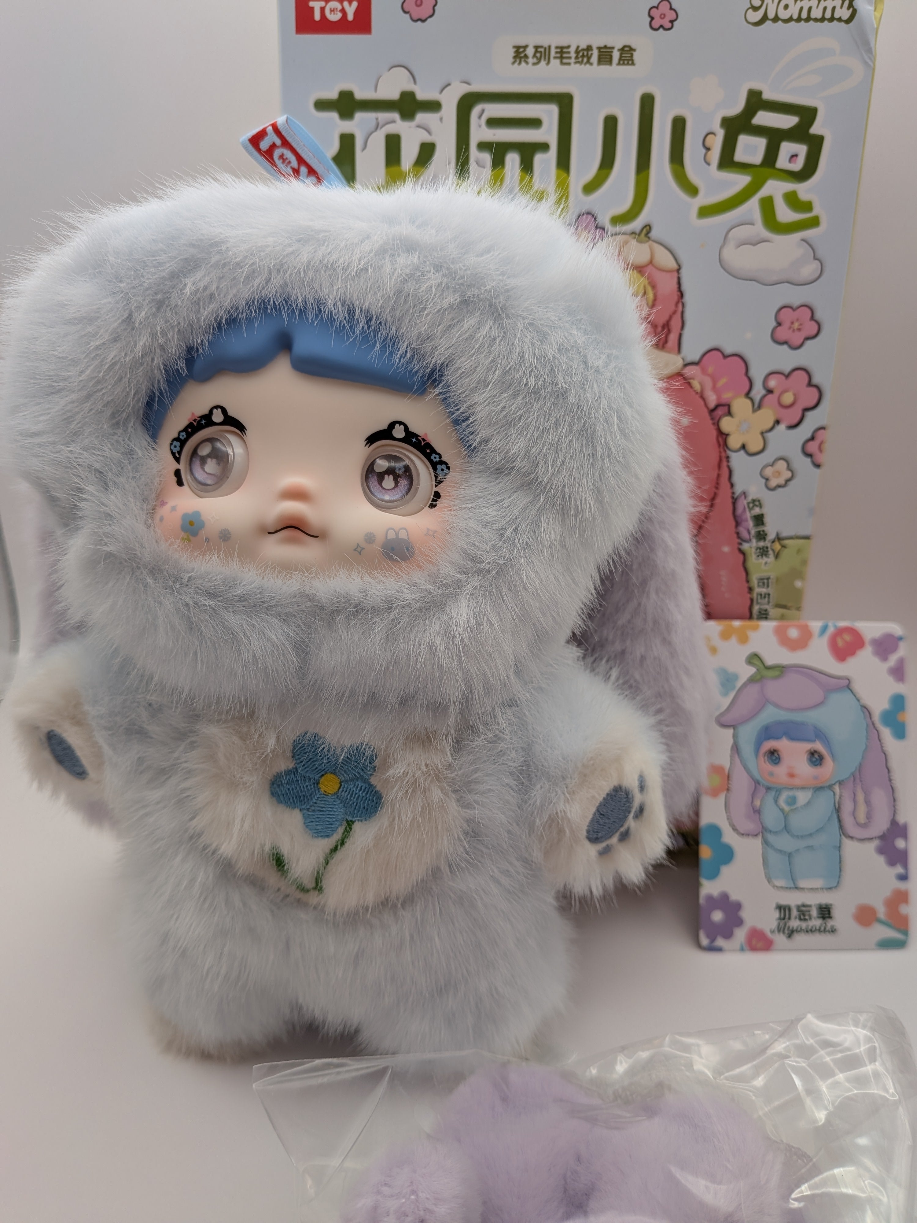 Nommi Garden Rabbit confirmed Myosotis