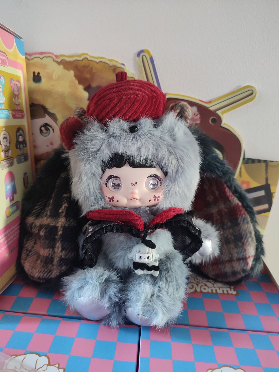 Nommi About The Childhood– Mime Plush Pendant Doll