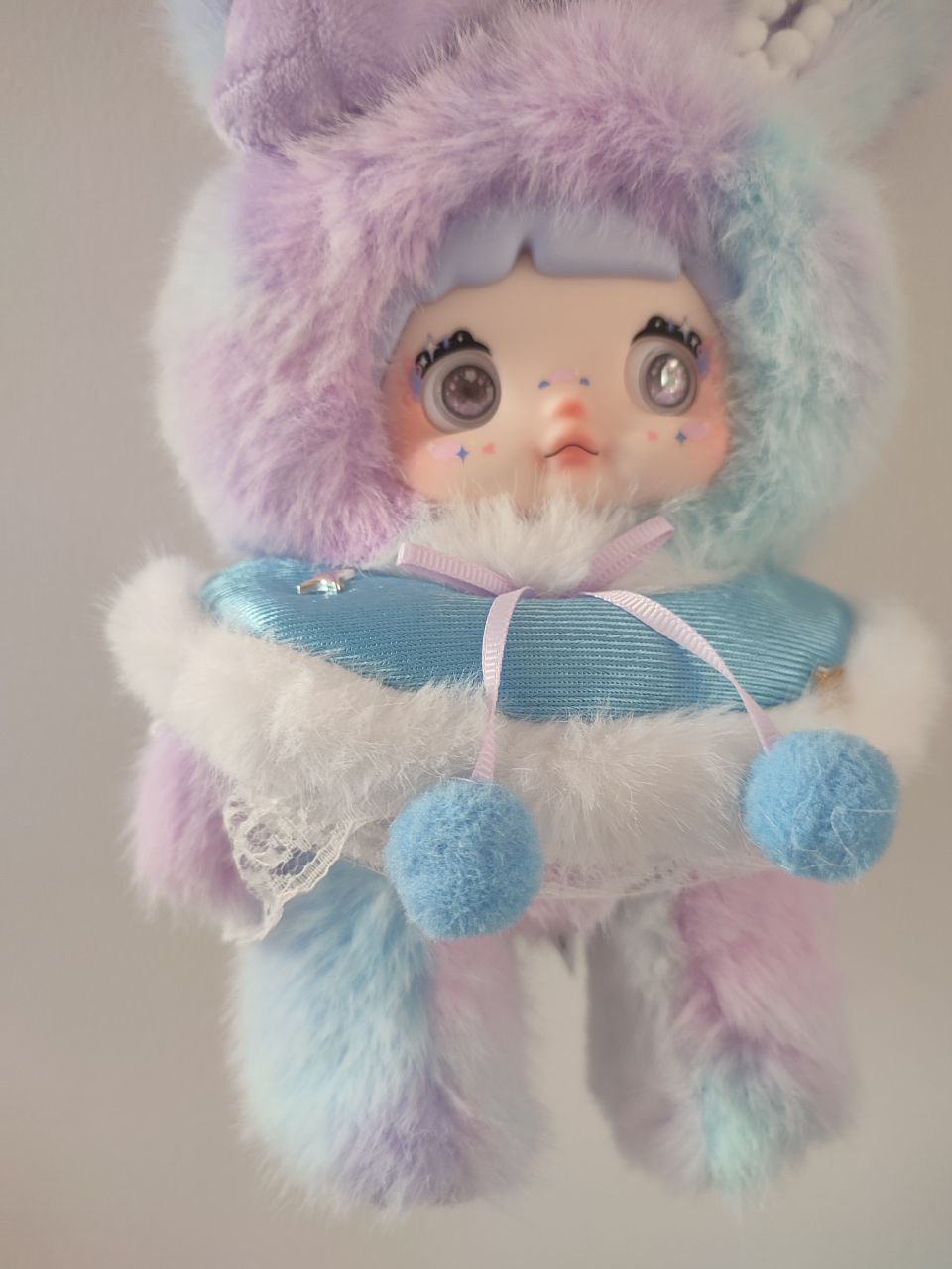 Nommi Weather Forecast Fog – Plush Pendant Doll (Sealed or Without Box) - Secret Garden Collectibles