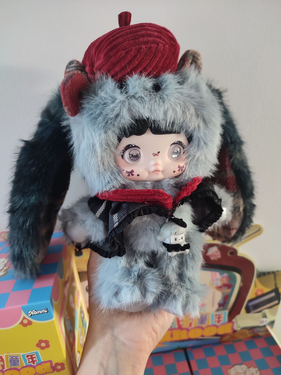 Nommi About The Childhood– Mime Plush Pendant Doll