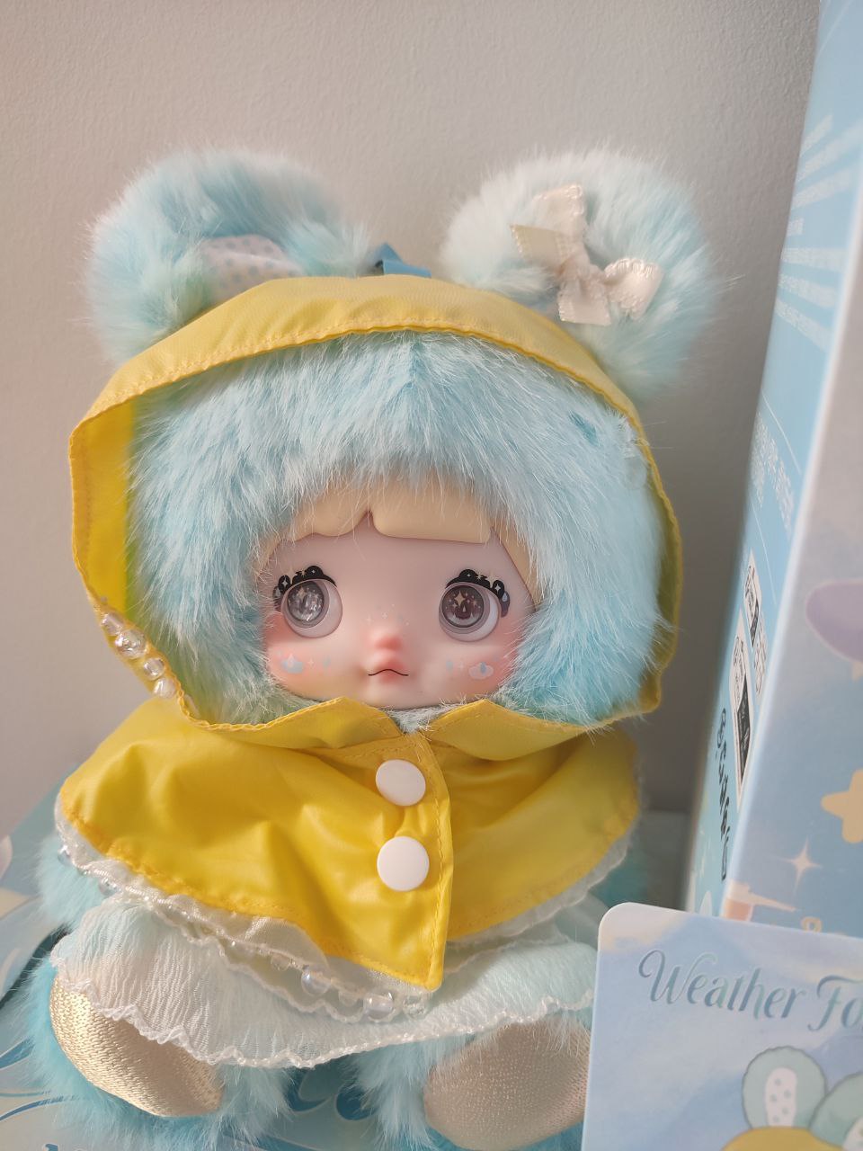 Nommi Weather Forecast Drizzle – Plush Pendant Doll (Sealed or Without Box) - Secret Garden Collectibles