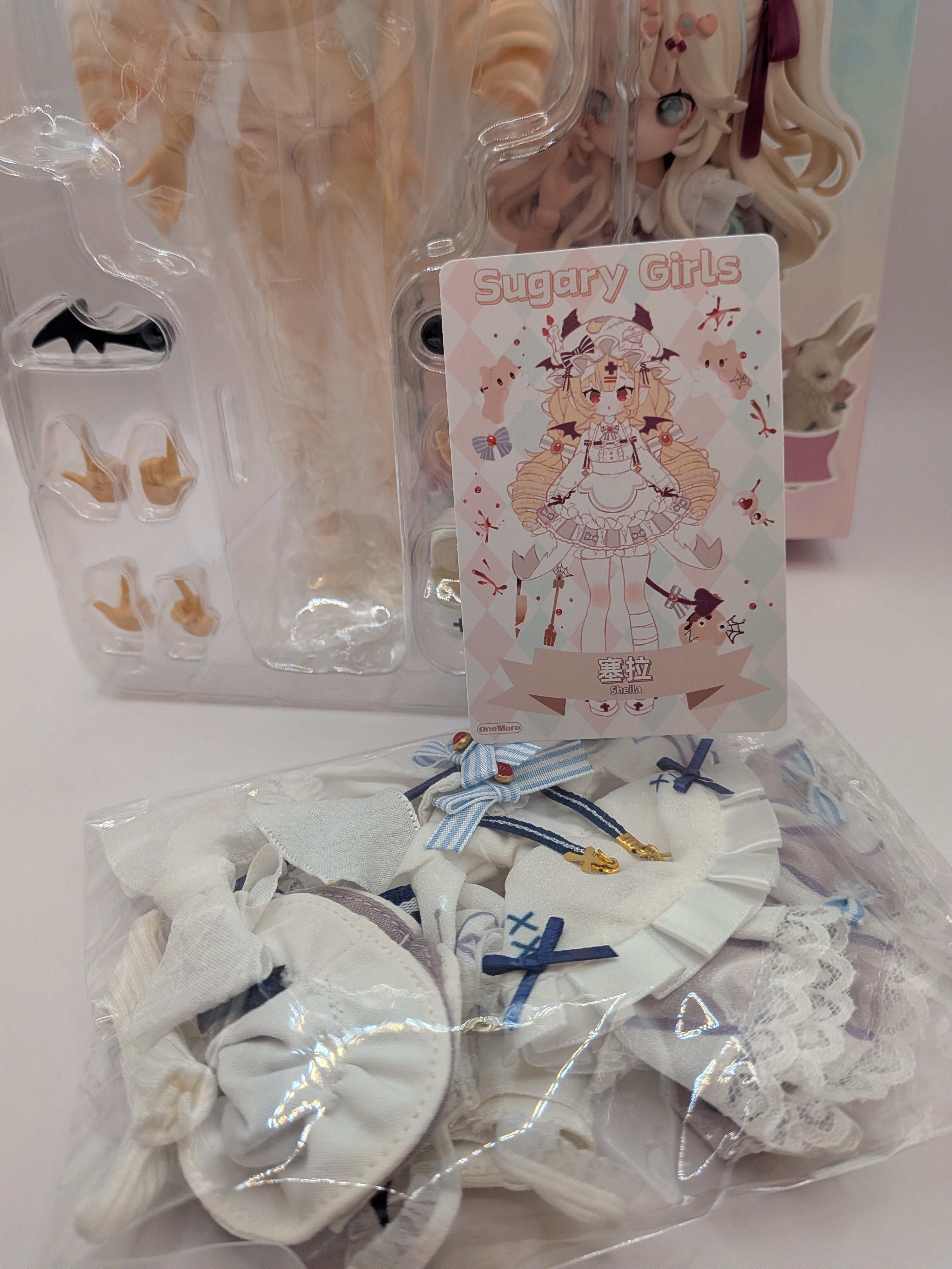 OneMore – Sugary Girls Series 1/8 MJD Vinyl Doll 🍬 Sheila - Secret Garden Collectibles