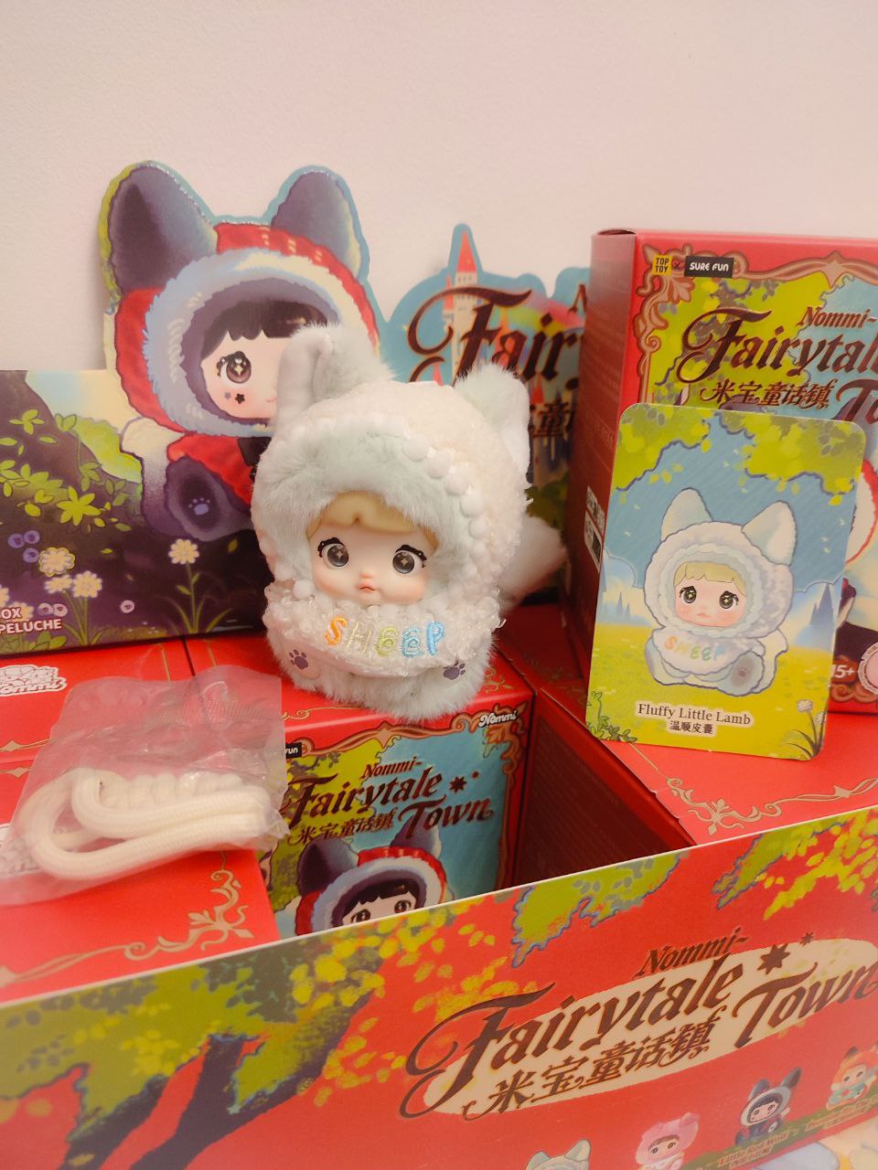 Nommi Fairytale Town Fluffy Little Lamb - Secret Garden Collectibles