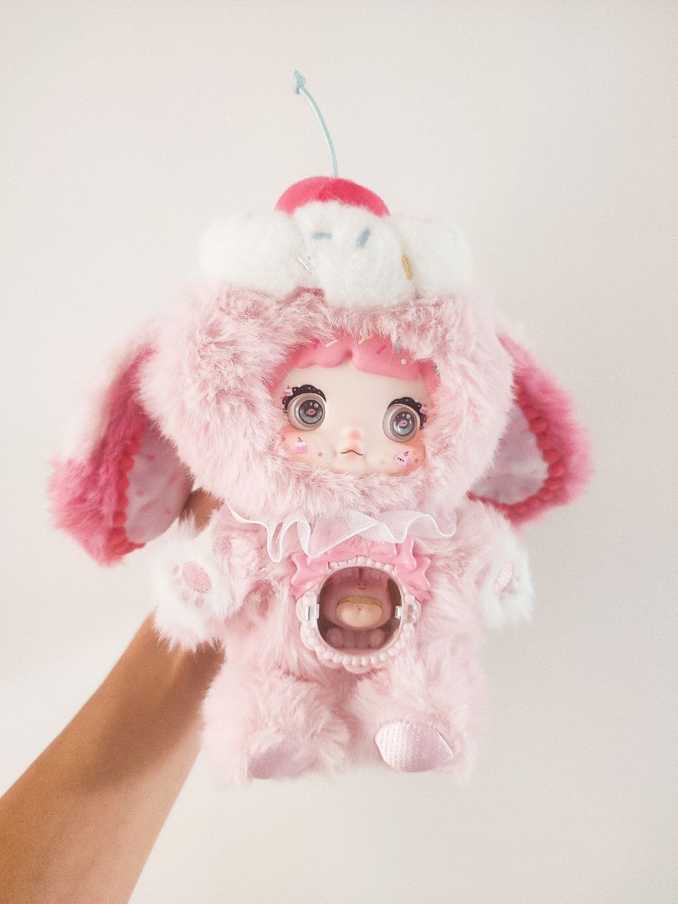 Nommi One Bite Sweetheart Berry Pop – Plush Doll - Secret Garden Collectibles