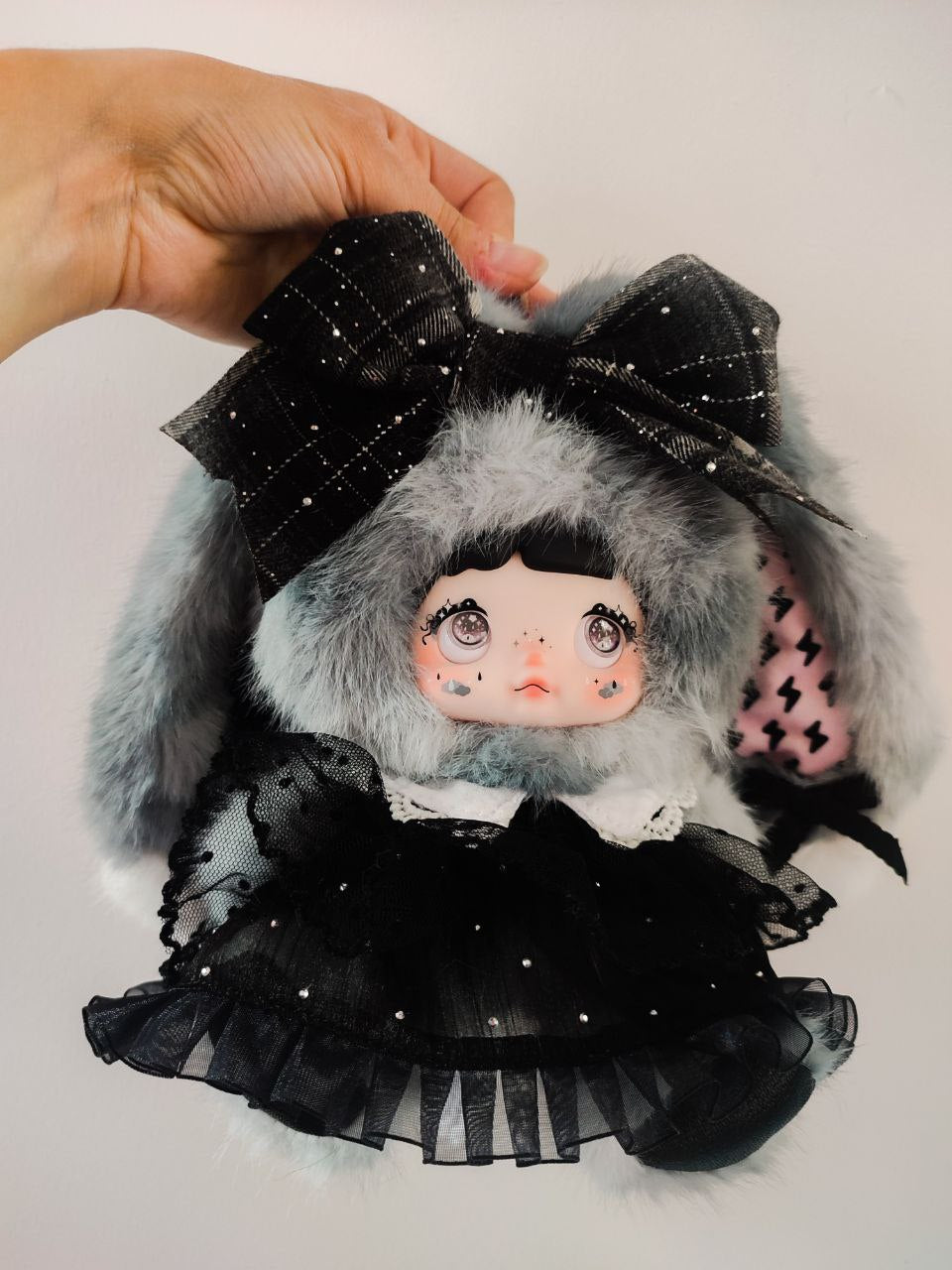Nommi Weather Forecast Darkness – Plush Pendant Doll (Sealed or Without Box) - Secret Garden Collectibles
