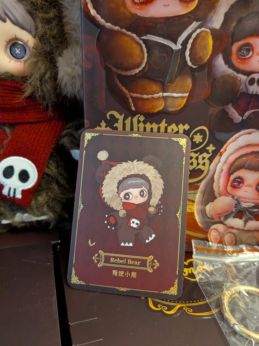 Maymei – Winter Weirdness | Rebel Bear
Plush Pendant Doll - Secret Garden Collectibles