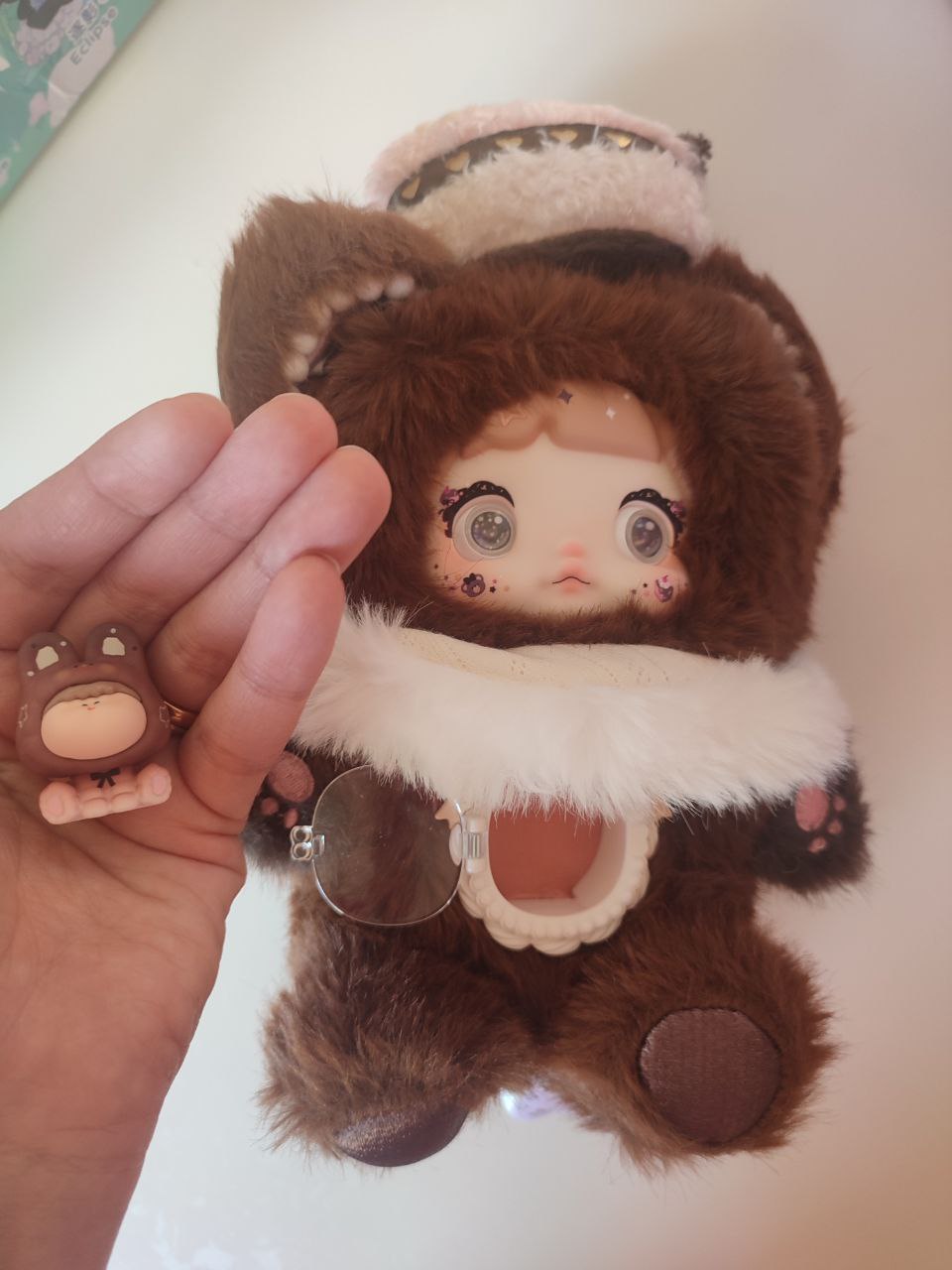 Nommi One Bite Sweetheart Mellow Cocoa – Plush Doll - Secret Garden Collectibles