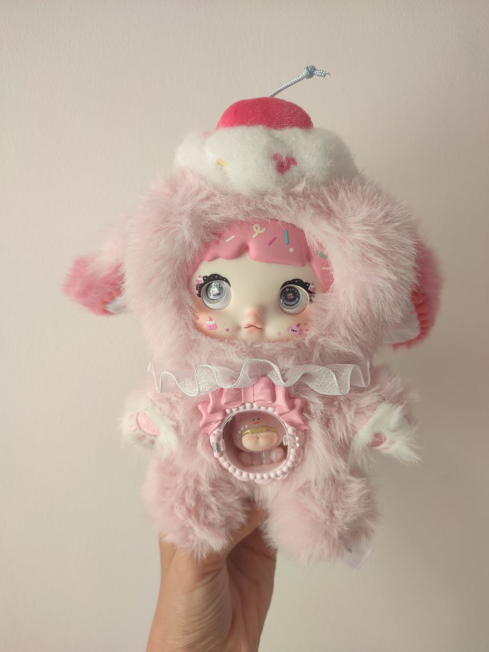 Nommi One Bite Sweetheart Berry Pop – Plush Doll - Secret Garden Collectibles