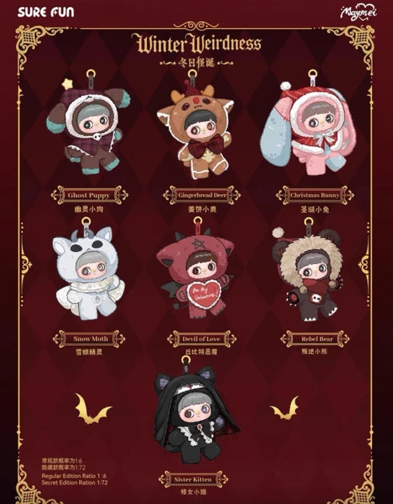 Maymei Winter Weirdness Blind Box – Original Kawaii Plush Mystery Figure