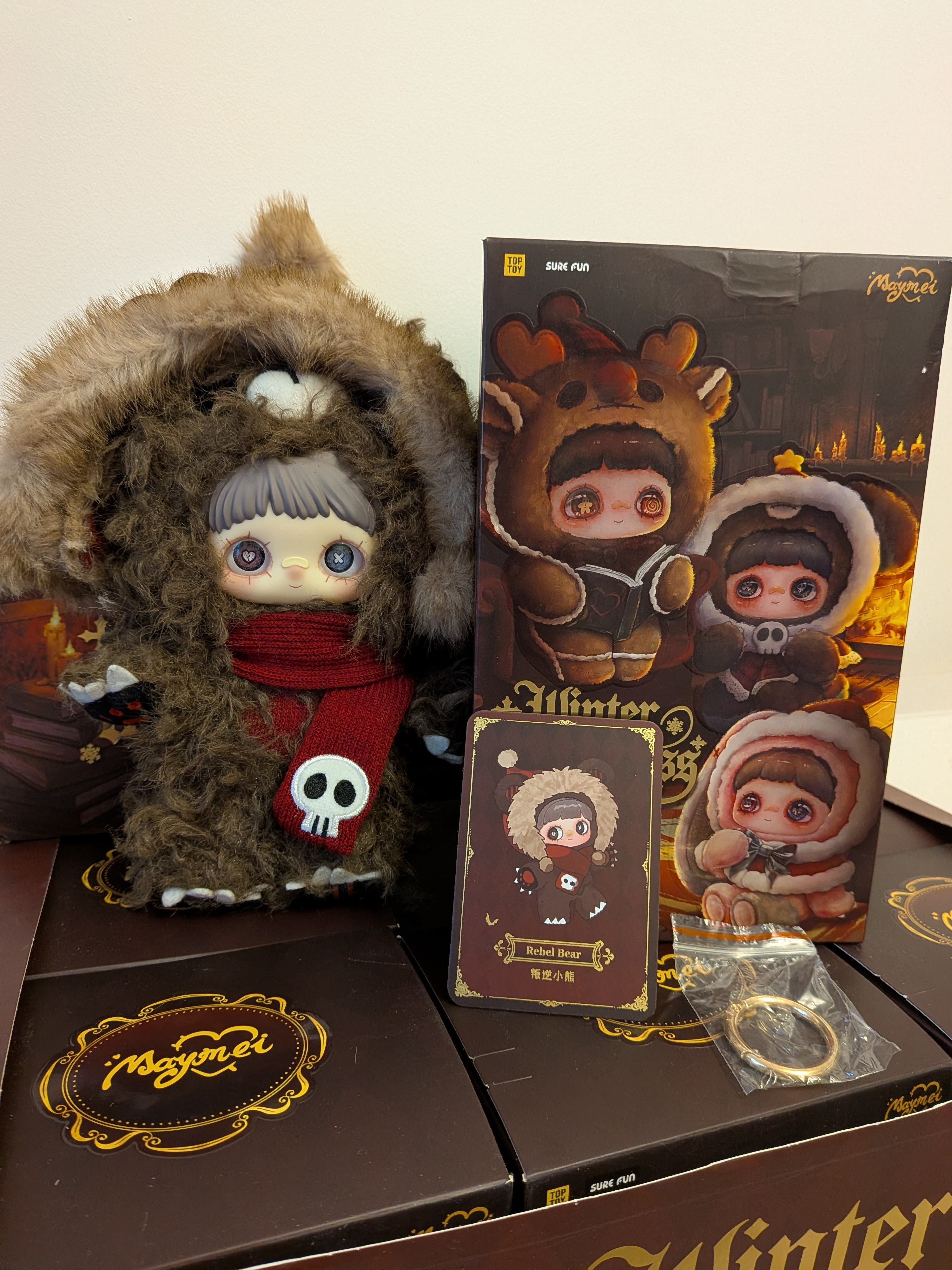 Maymei – Winter Weirdness | Rebel Bear
Plush Pendant Doll - Secret Garden Collectibles