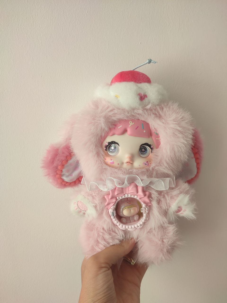 Nommi One Bite Sweetheart Berry Pop – Plush Doll - Secret Garden Collectibles