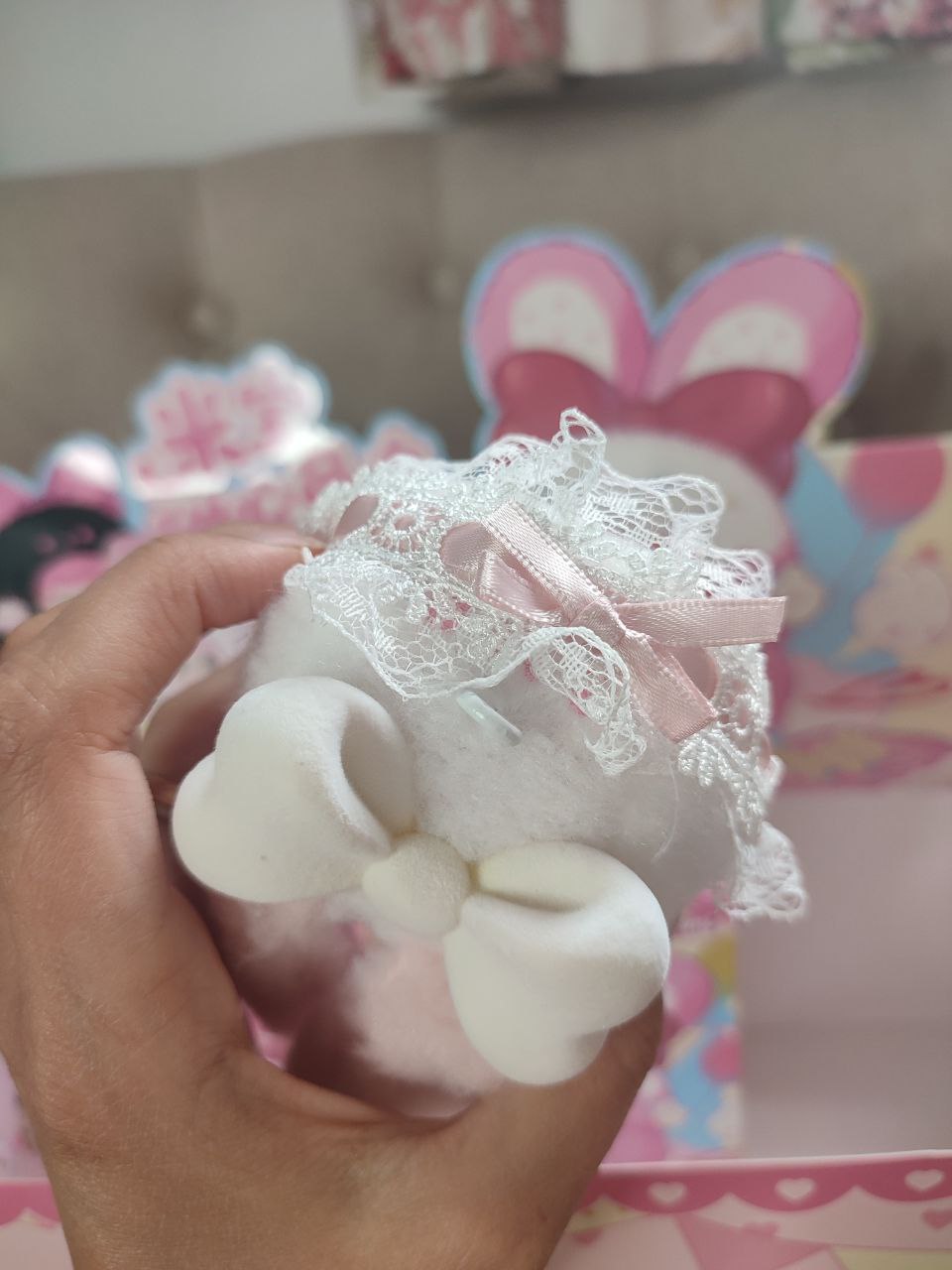 Nommi Baby Sweetheart Bunny V8 Mousse Sweet - Secret Garden Collectibles