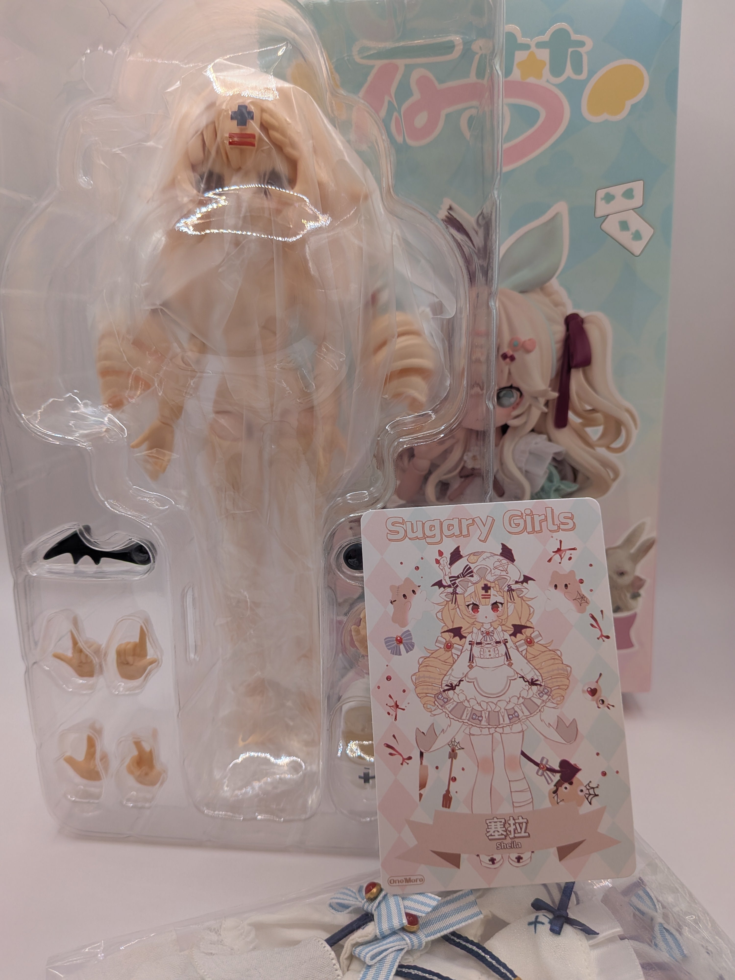 OneMore – Sugary Girls Series 1/8 MJD Vinyl Doll 🍬 Sheila - Secret Garden Collectibles