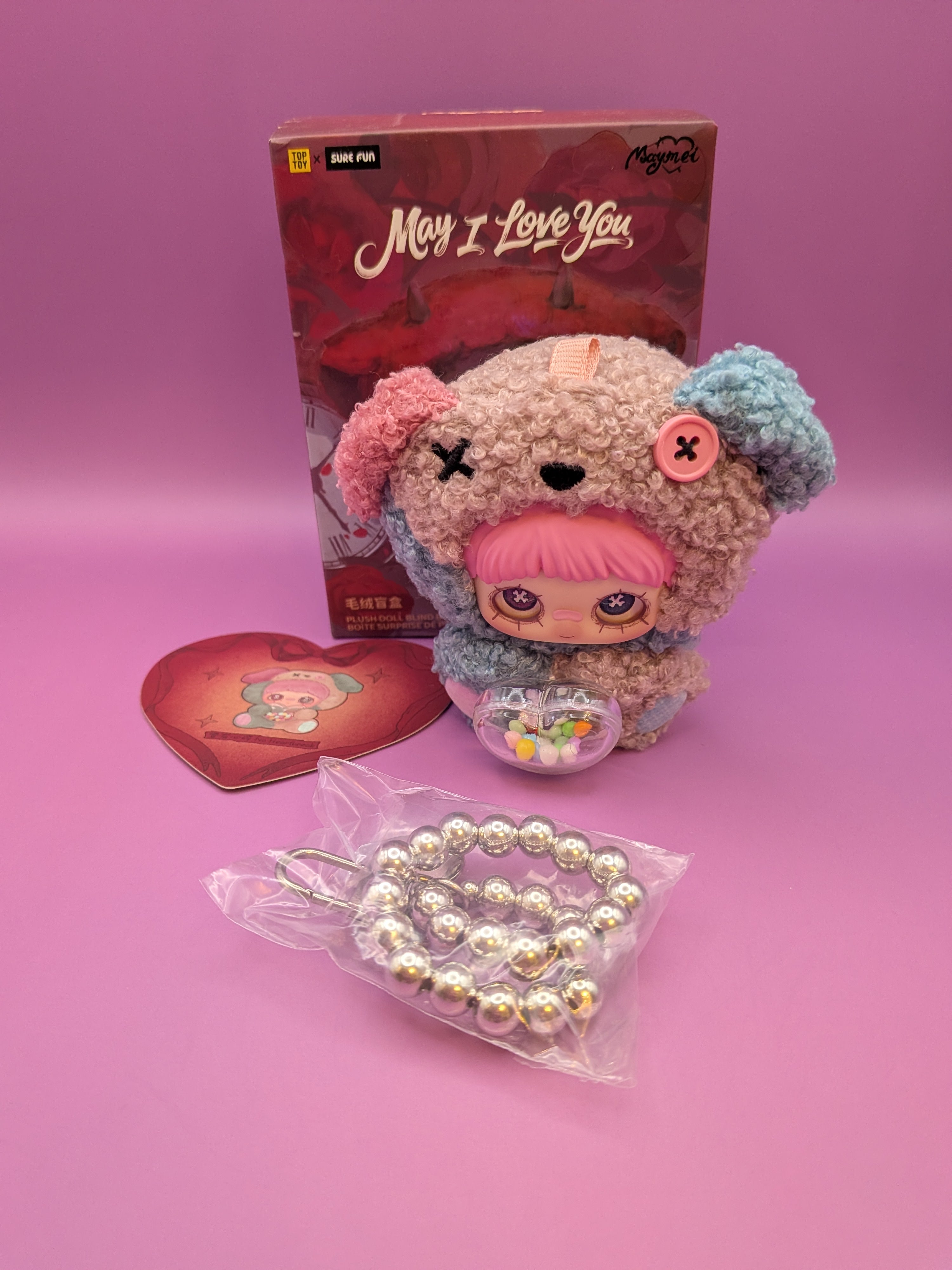 Maymei I love you– No Heartbreak Plush Pendant Doll (Secret)