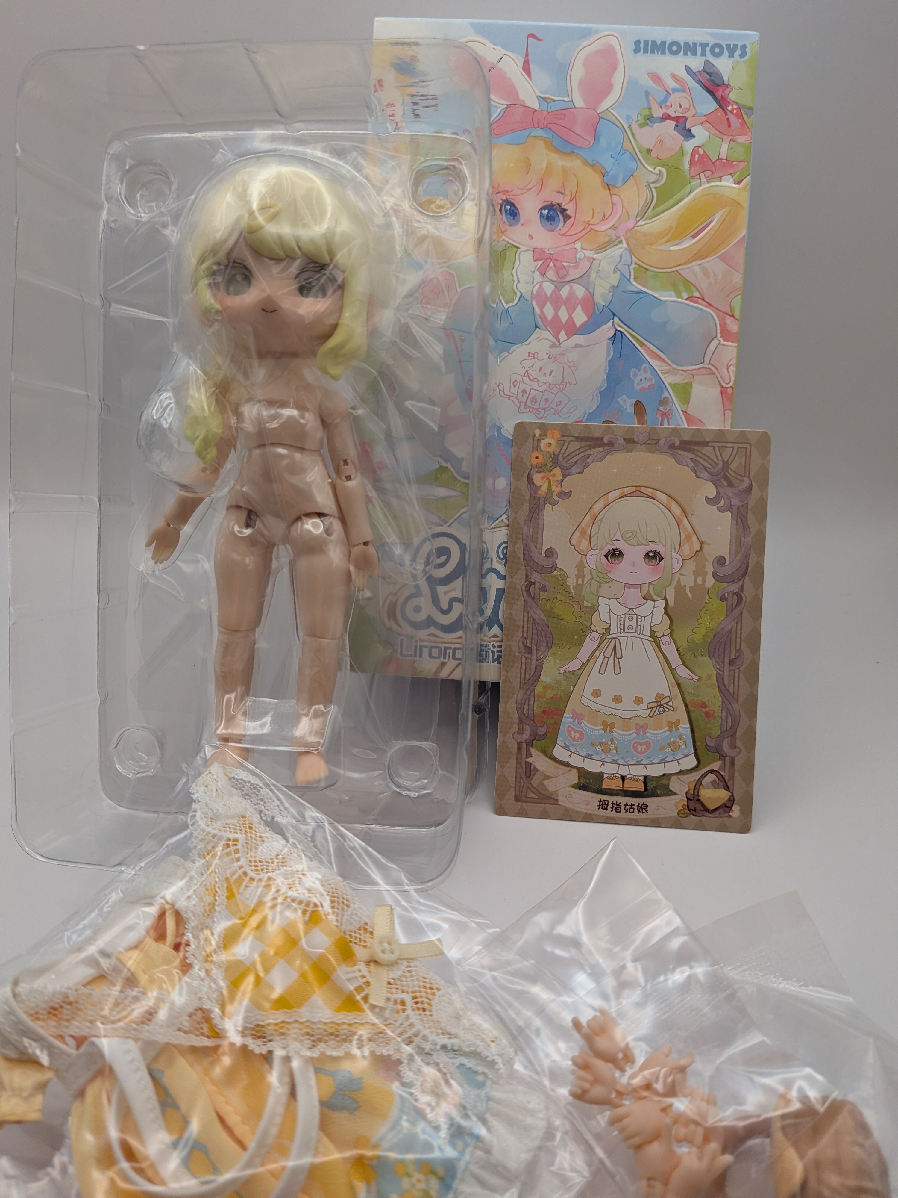 Liroro Fairytale house series confirmed figure Thumbelina BJD - Secret Garden Collectibles