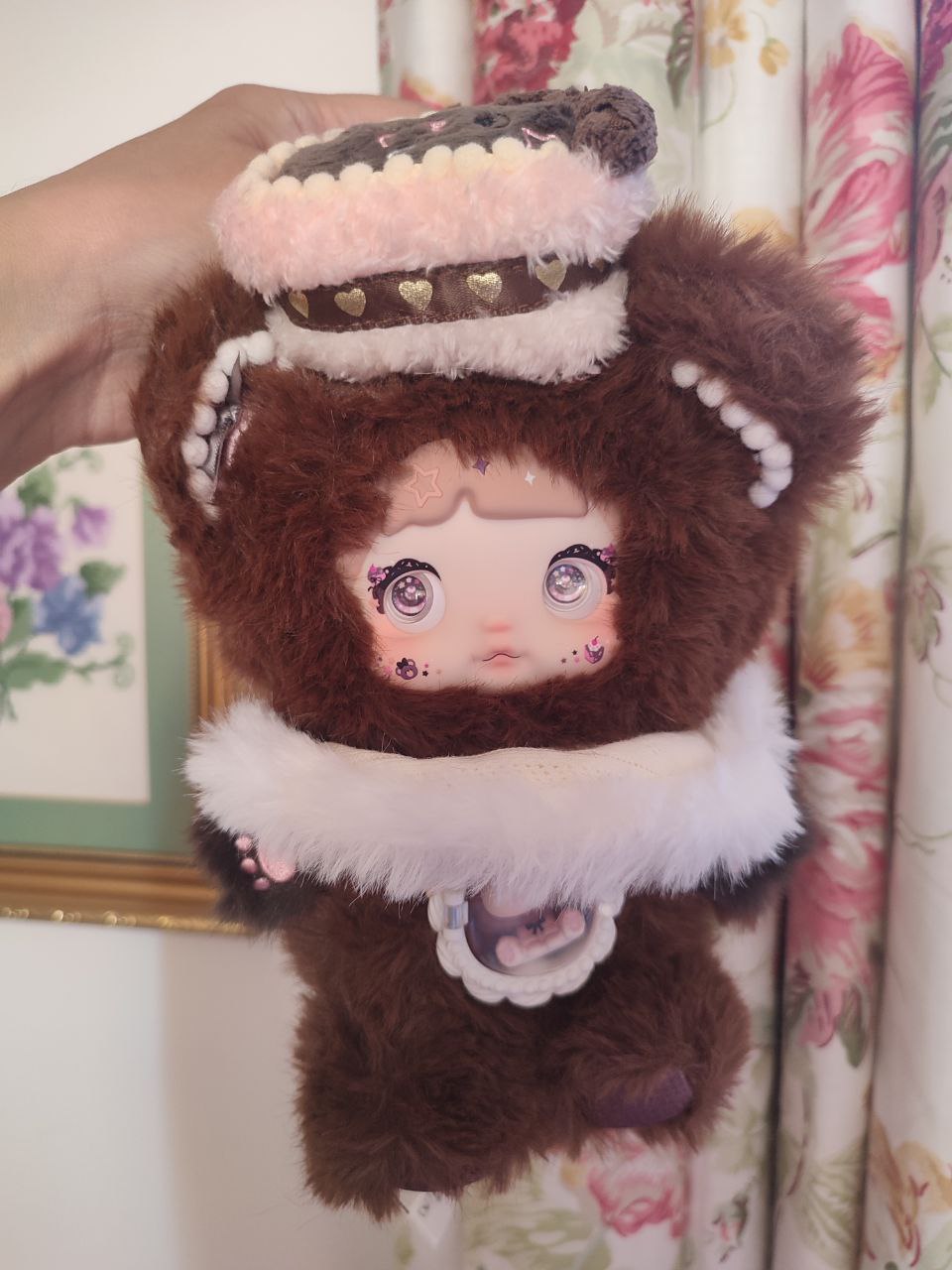 Nommi One Bite Sweetheart Mellow Cocoa – Plush Doll - Secret Garden Collectibles