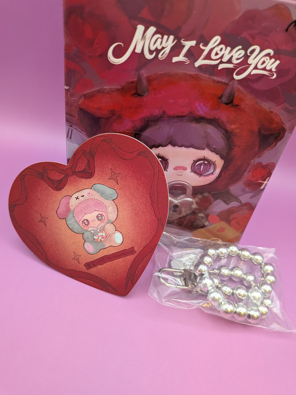 Maymei I love you– No Heartbreak Plush Pendant Doll (Secret)