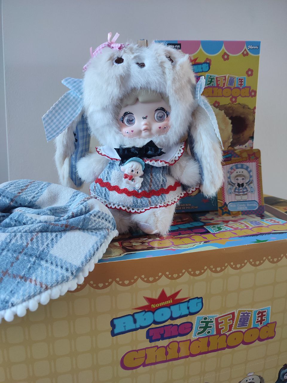 Nommi About The Childhood– Milk Candy Bunny Plush Pendant Doll (Secret) - Secret Garden Collectibles